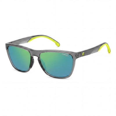 Carrera Modern 8058/s Men's Grey Polyamide Polarized Green Multilayer UV Protection Sunglasses 56mm