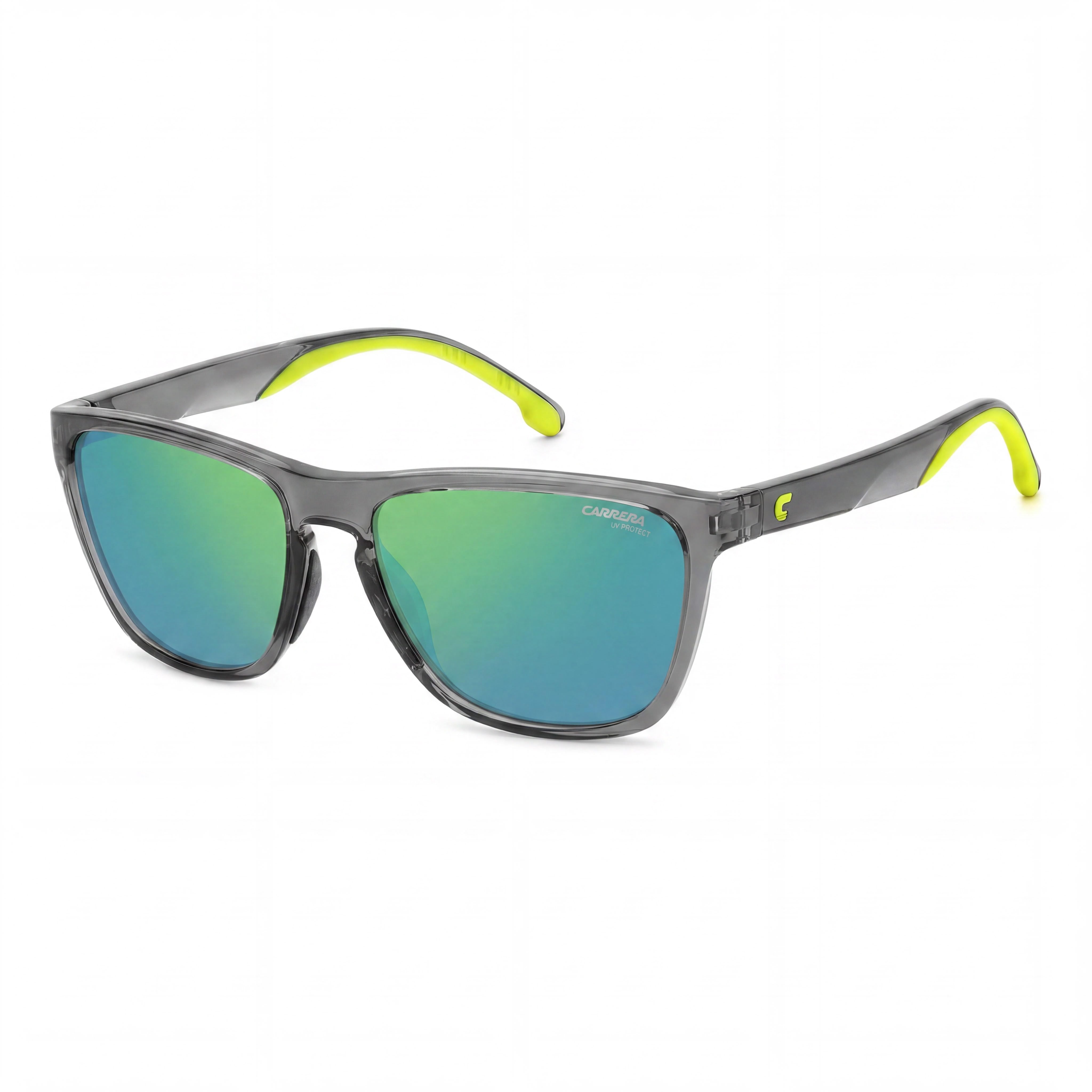 Carrera Modern 8058/s Men's Grey Polyamide Polarized Green Multilayer UV Protection Sunglasses 56mm, Photo 1