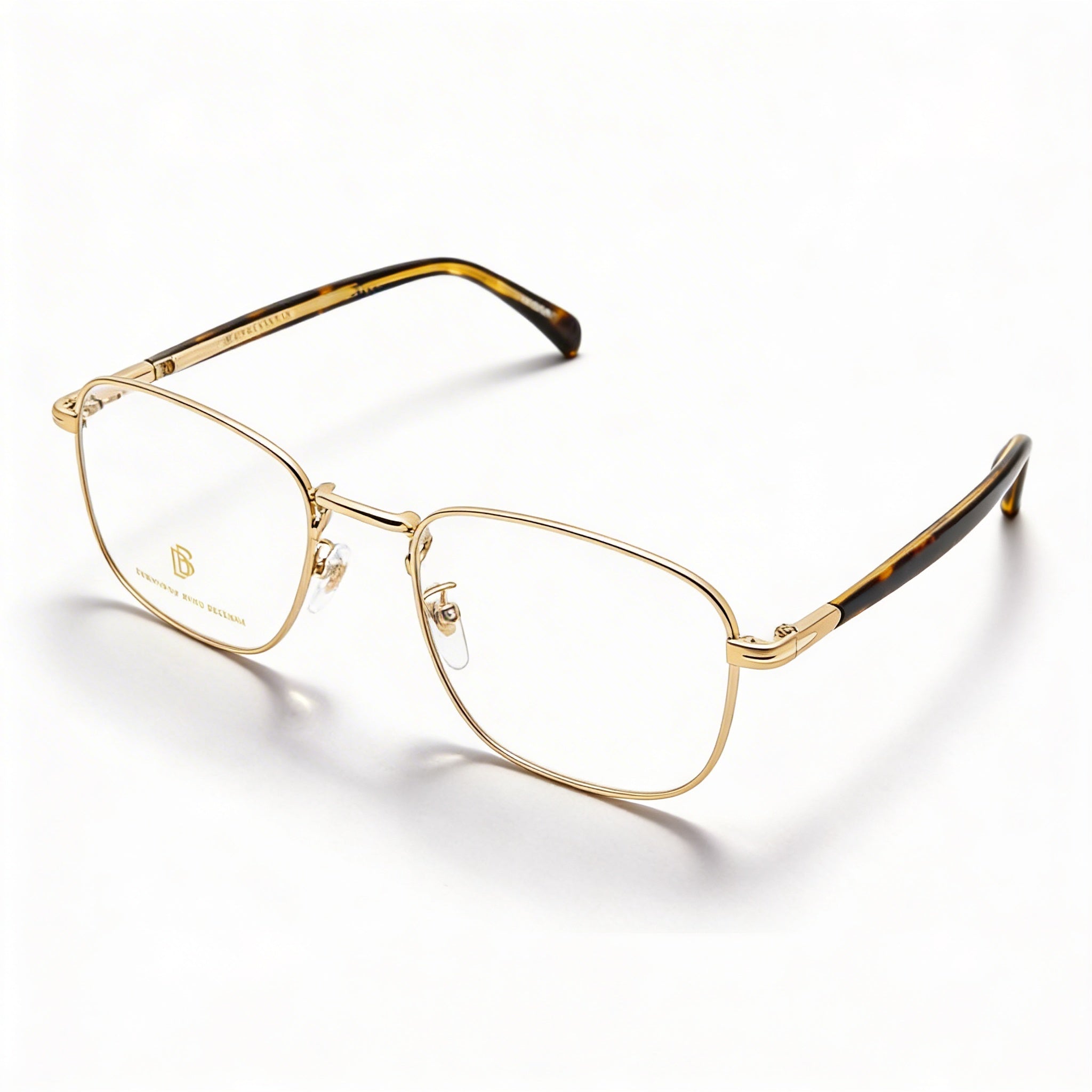 David Beckham Db 1138 Men’s Metal Clear Lens Eyewear 52mm, Photo 1
