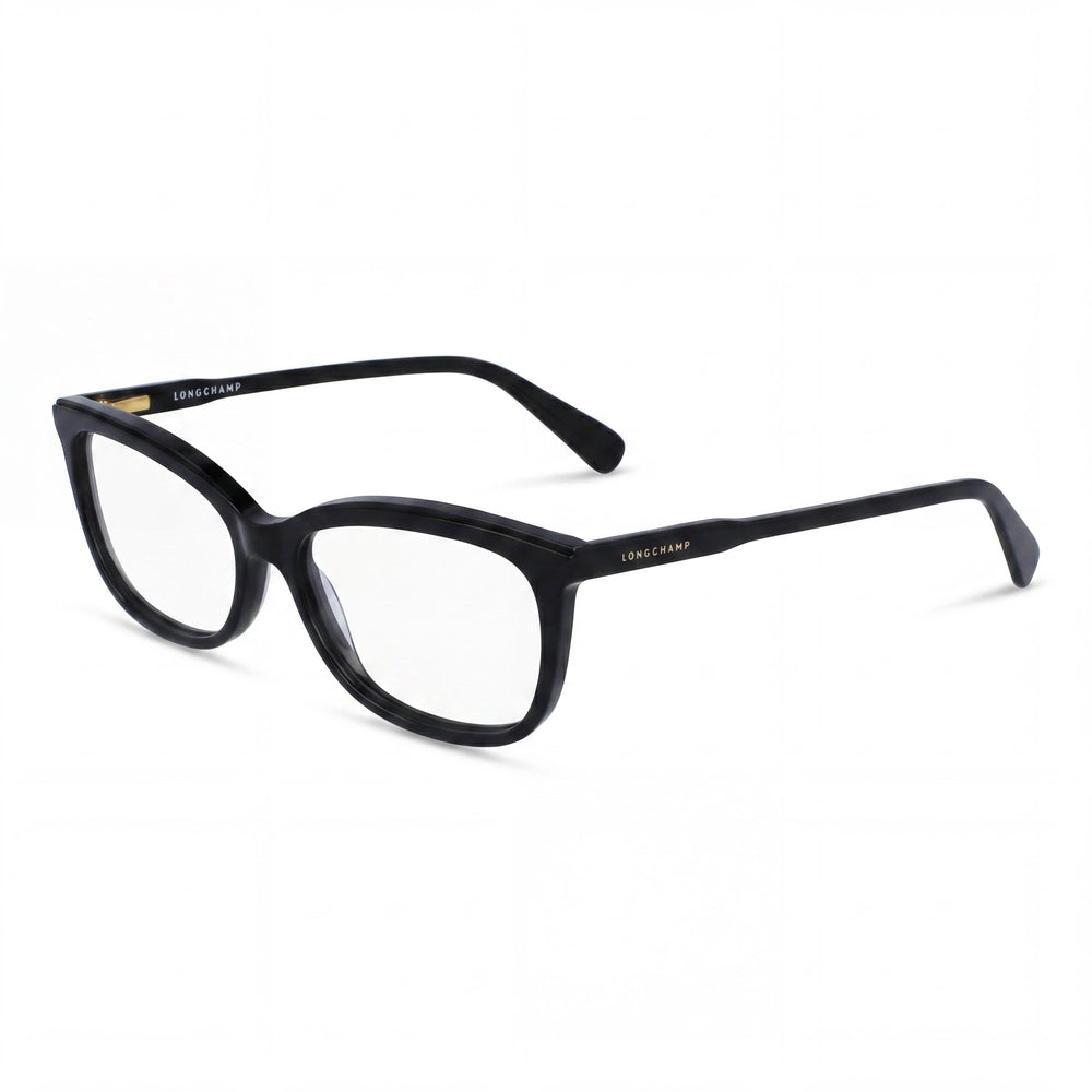 Longchamp LO2718 Modern Cat Eye Gafas de Plástico de Montura Completa Negras para Mujer Ancho de Lente 54mm