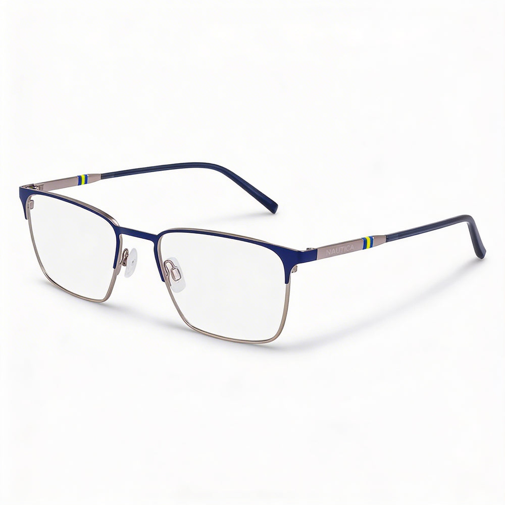Nautica Women’s Matte Navy Eyeglasses Clear Demo Lenses Prescription Ready