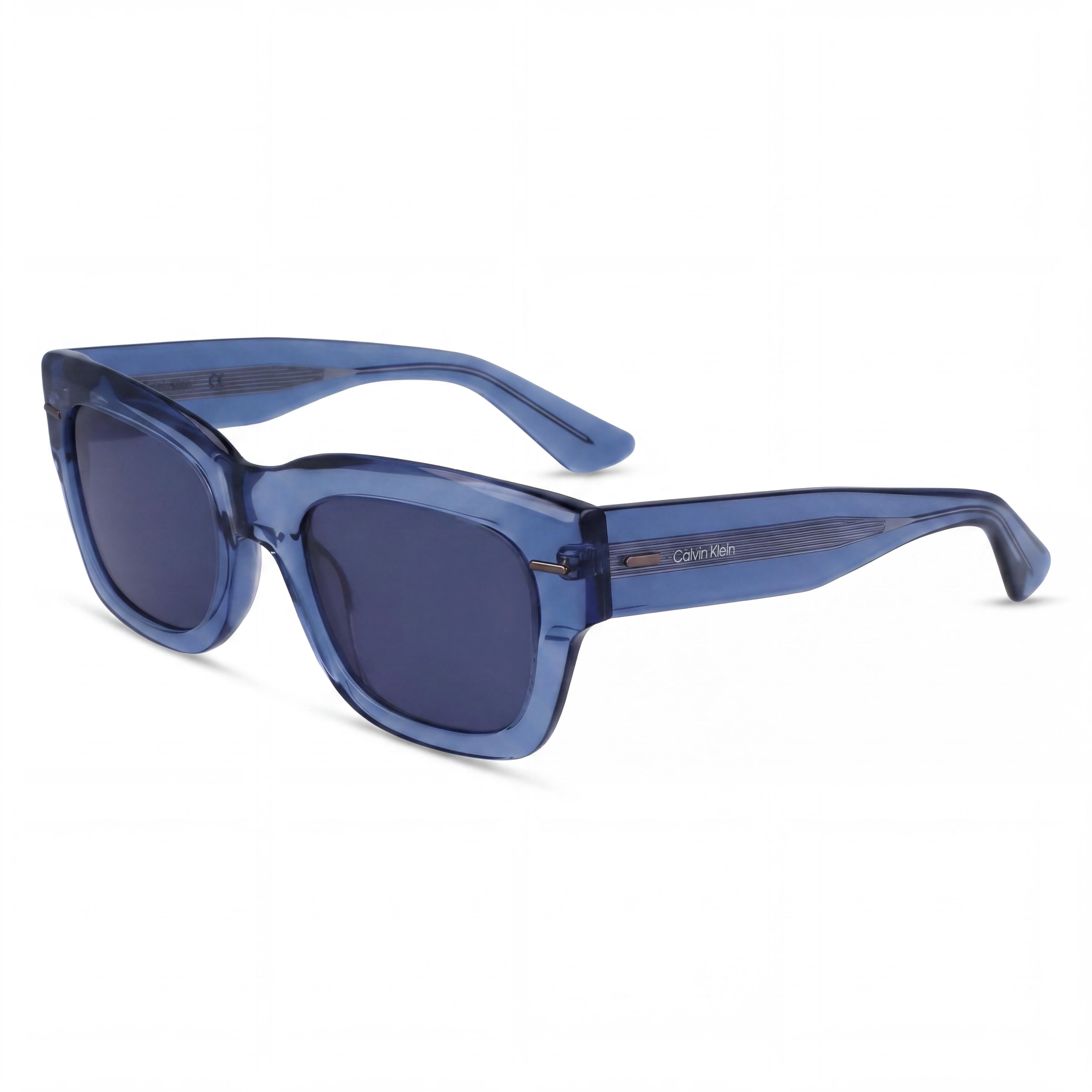 Calvin Klein Ck23509s Unisex, Montura de Plástico Azul con Lentes de Policarbonato Azul Sólido, Protección UV, 51mm, Photo 1