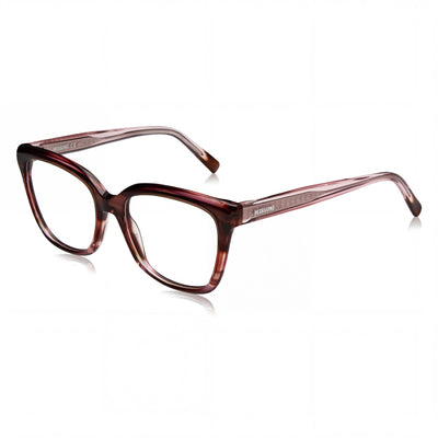 Missoni Modern Women's Pink Red Horn Acetate Optical Eyewear with Polycarbonate Lenses 53mm