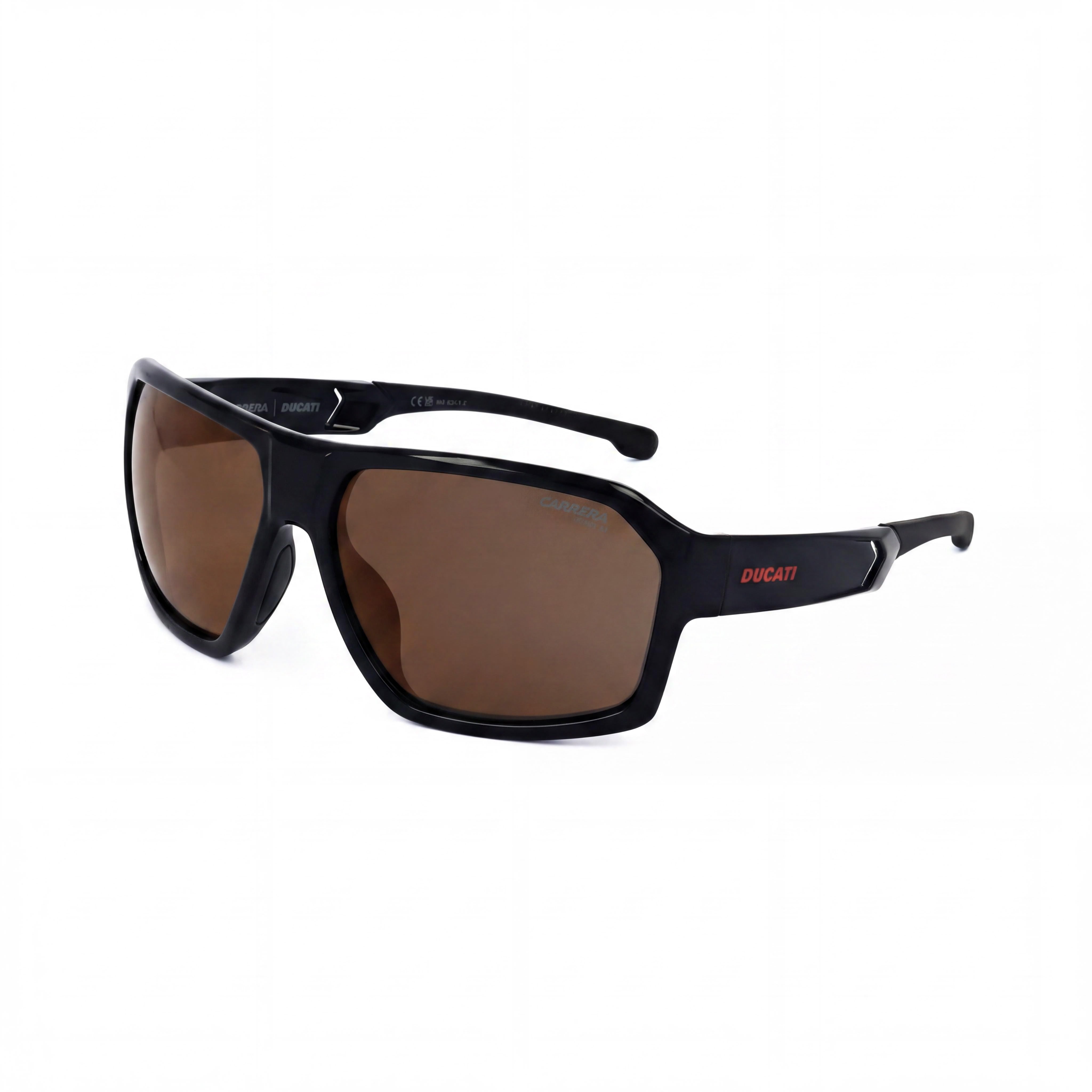 Gafas de sol deportivas polarizadas unisex Carrera DUCATI 020/S de propionato con protección UV, de espejo rojo y negro, de 66 mm, Photo 1