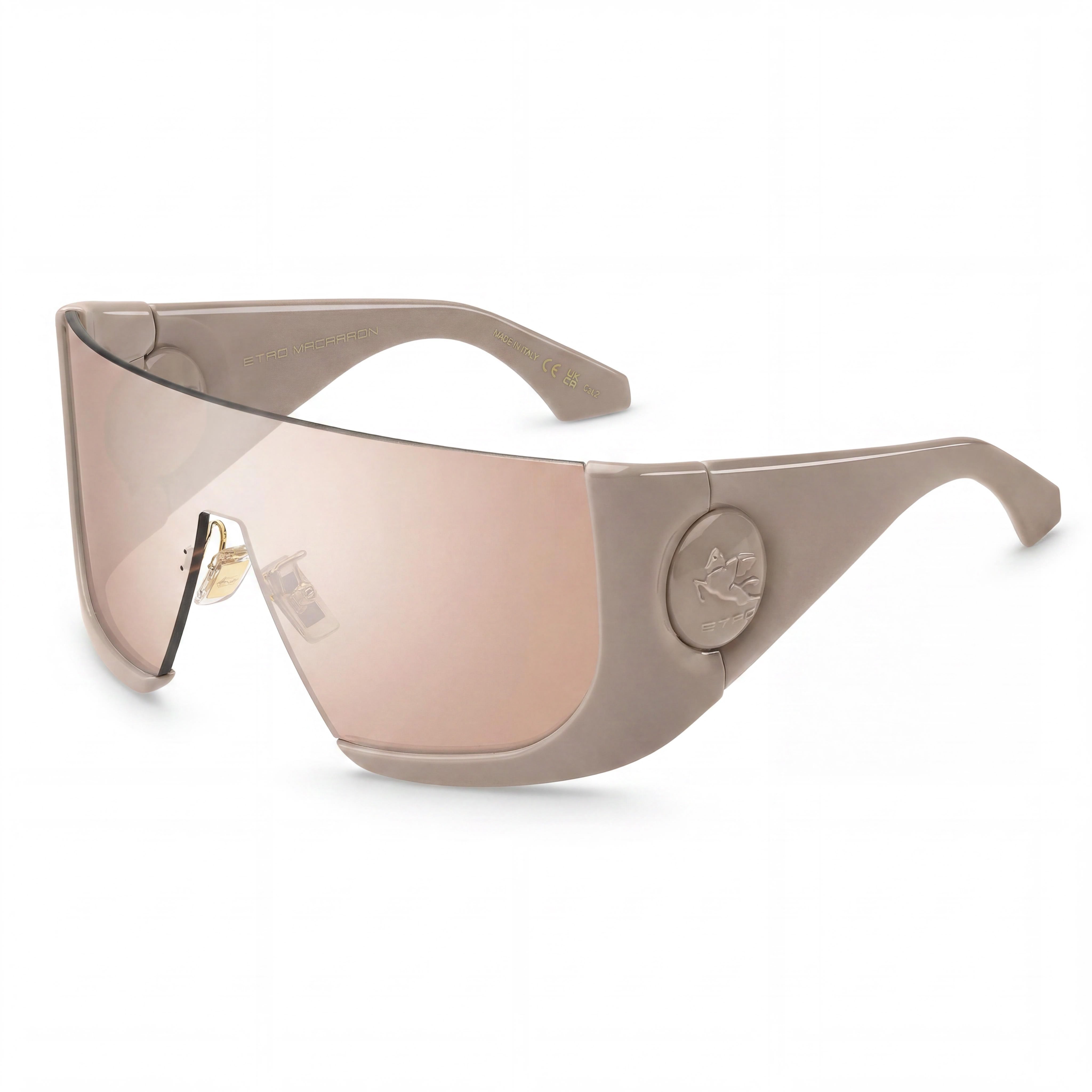 Etro Casual Women's Multicolour Polyamide Non-Polarized Glasses, PINK FLASH SILVER Lenses 99-01-120, Photo 1