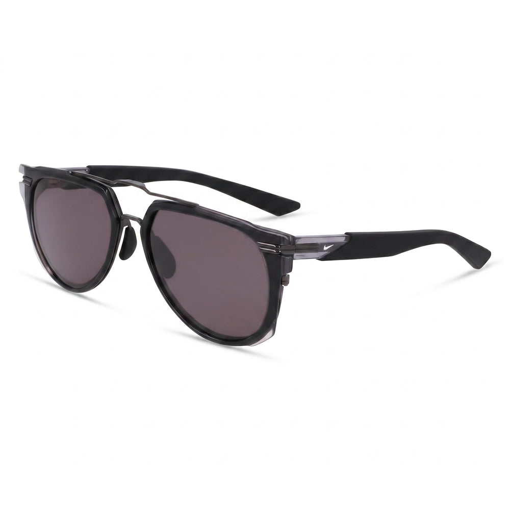 Gafas de sol Nike Electric Daze If1009x para hombre, armazón de acetato negro y gris, sin polarizar, protección UV 400, 56 mm