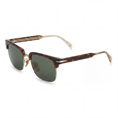 David Beckham Modern Unisex Stainless Steel Havan Ruthen Sunglasses 55mm with 100% UV Protection