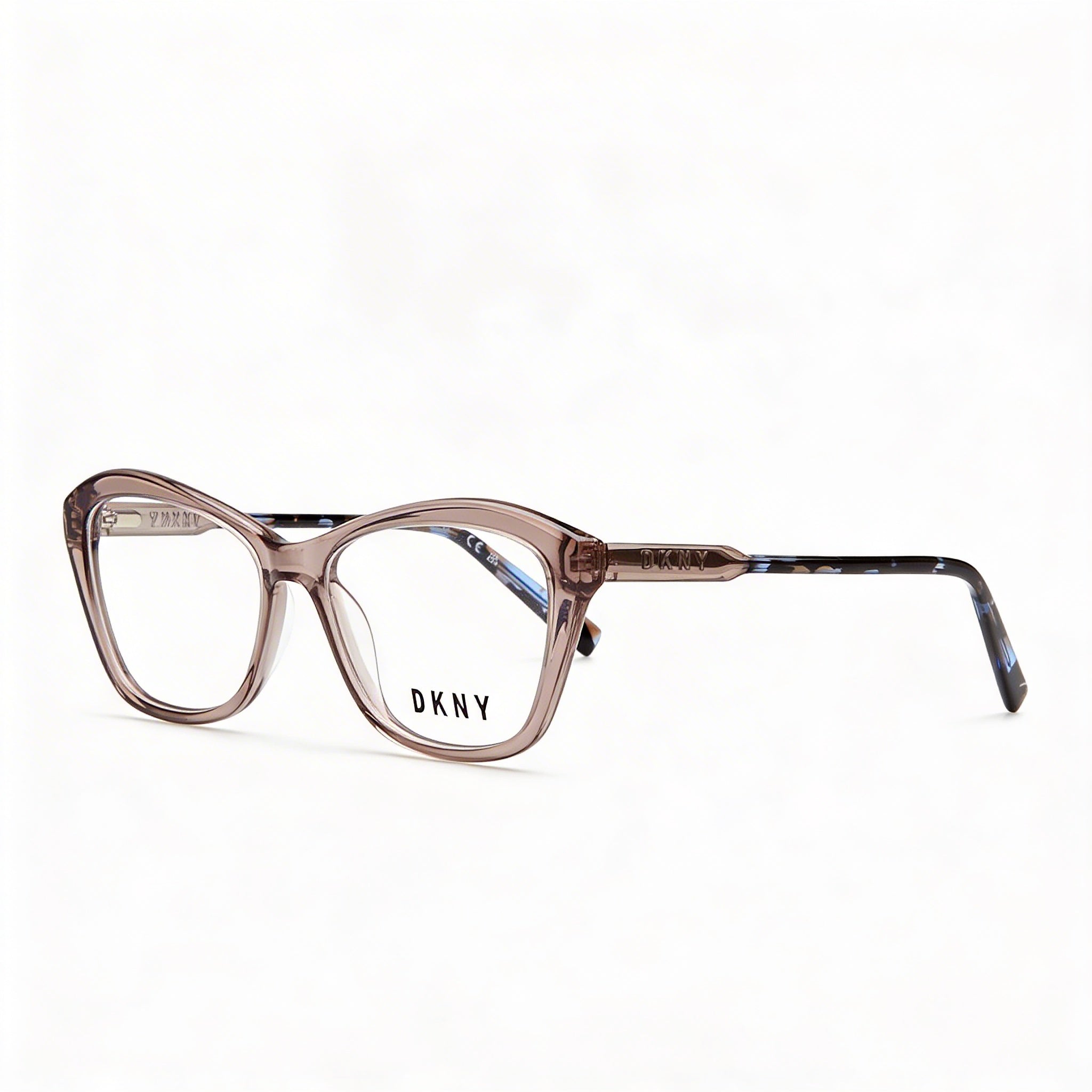 Gafas de Sol DKNY DK5042 Modern para Mujer con Montura de Acetato en Color Crystal Mink y Lentes No Polarizadas de 53mm, Photo 1
