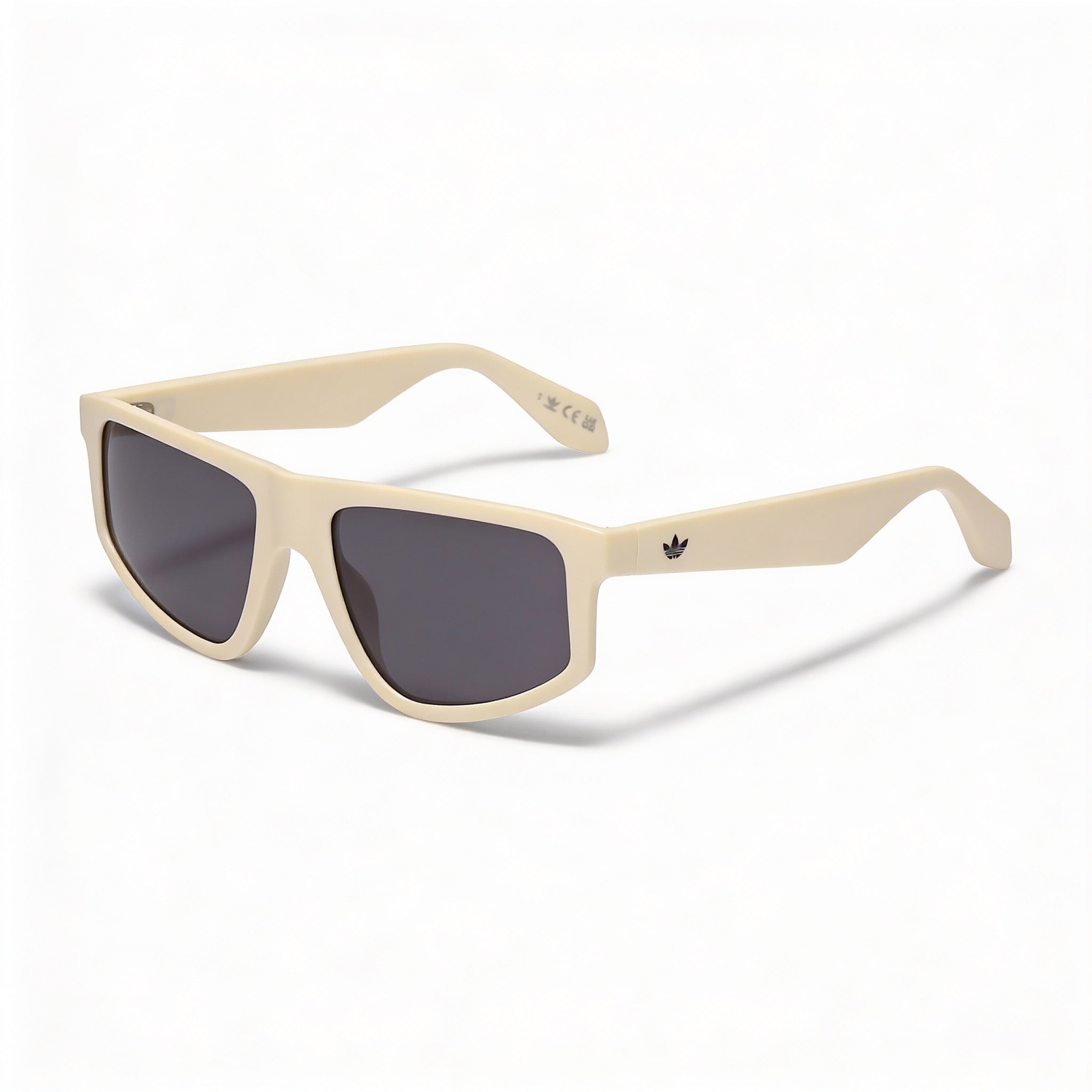 Gafas de sol adidas Originals OR0108 para hombre, de acero inoxidable blanco mate, sin polarizar, con protección UV, de 55 mm, Photo 1