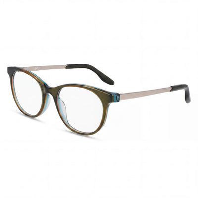 Nike 7173 Unisex Polarized Metal Sunglasses Olive/Blue Laminates 51mm