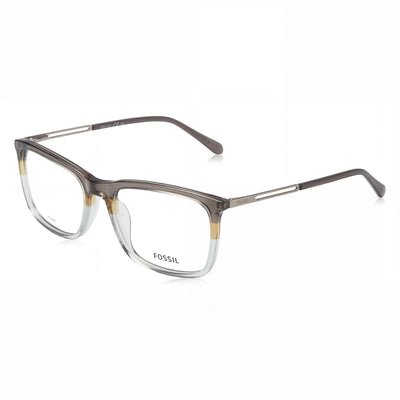 Fossil Modern Fos 7128 Men's Acetate Brown Horn Ruthenium Sunglasses with Polycarbonate Lenses 54mm