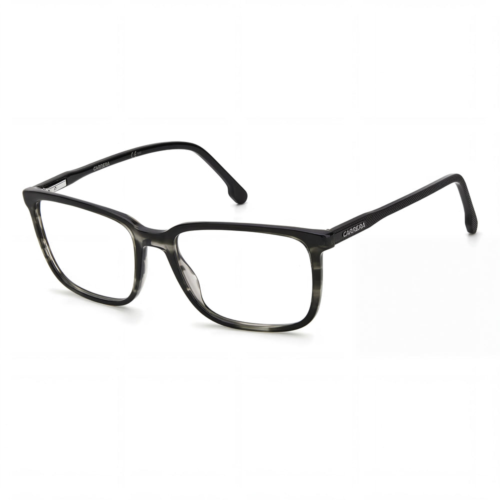 Carrera 254 Unisex Plastic Grey Horn Optical Frame with Polycarbonate Lenses 56mm