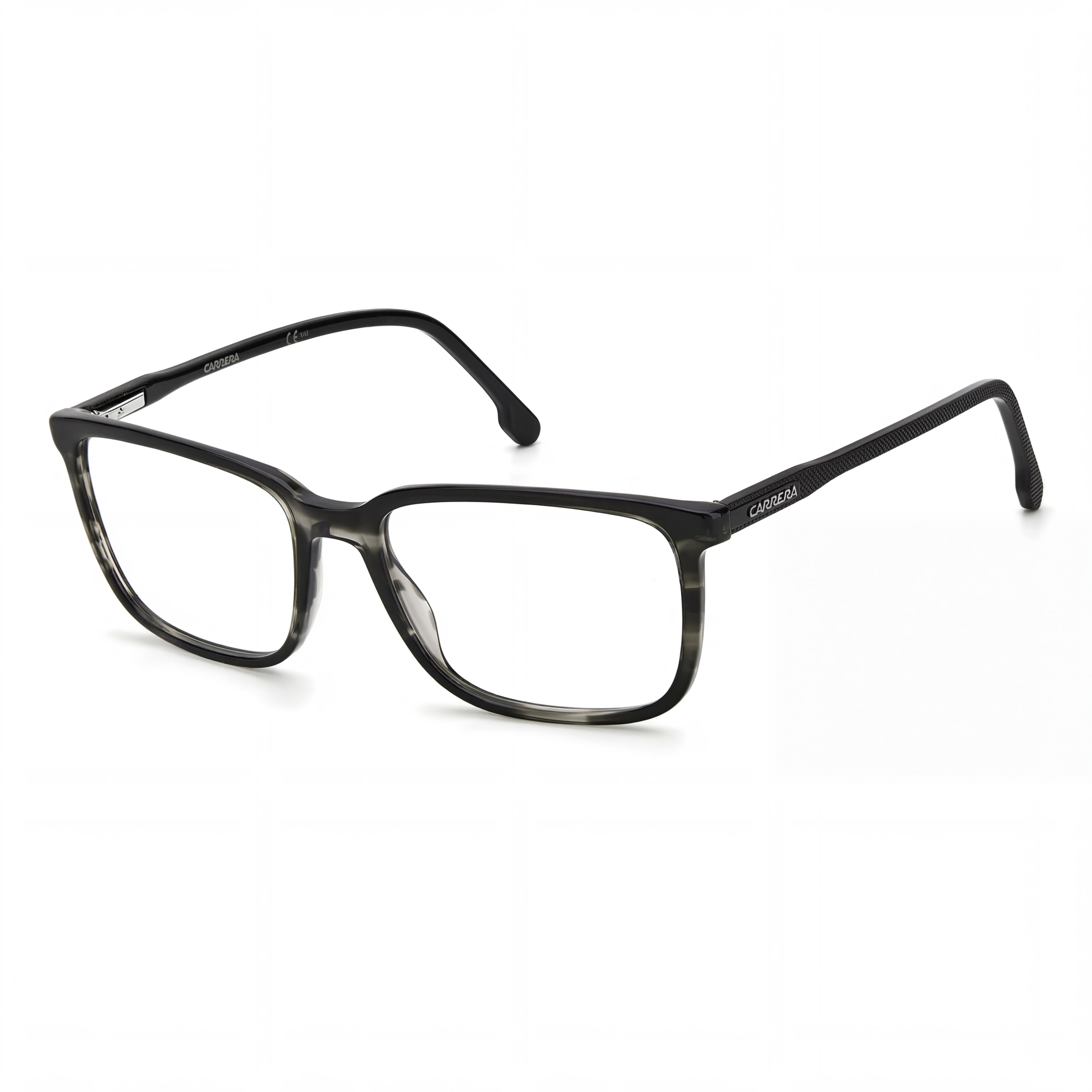 Carrera 254 Unisex Plastic Grey Horn Optical Frame with Polycarbonate Lenses 56mm, Photo 1