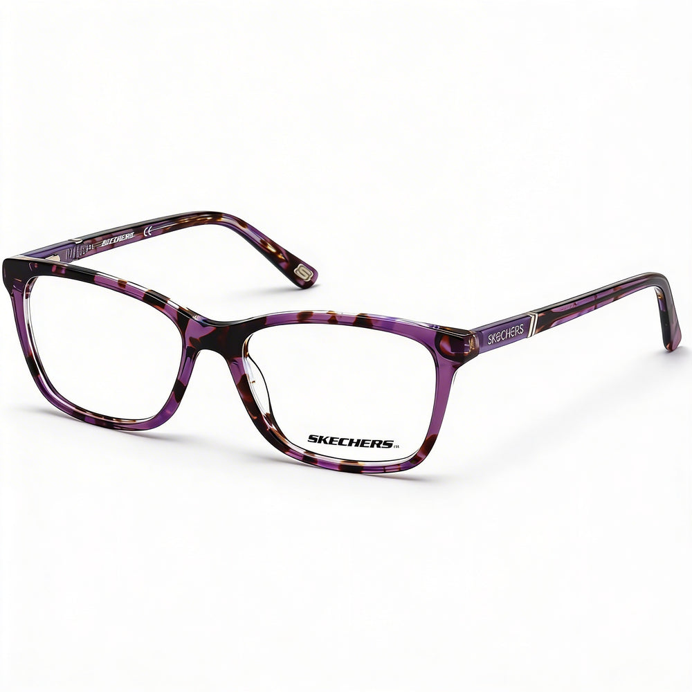 Skechers Se2154 Unisex Plastic Violet Frame Polycarbonate Lenses Eyewear 53-16-140mm