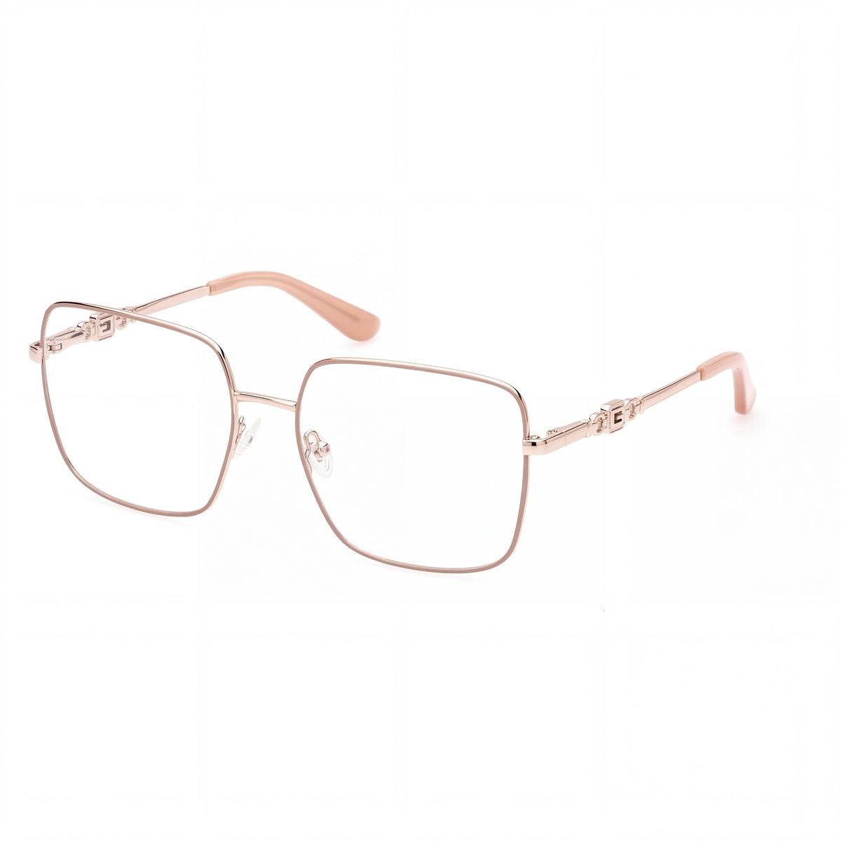 GUESS Gu2953 Gafas de Metal Beige Oro Pálido de 53 mm para Mujer, Photo 1