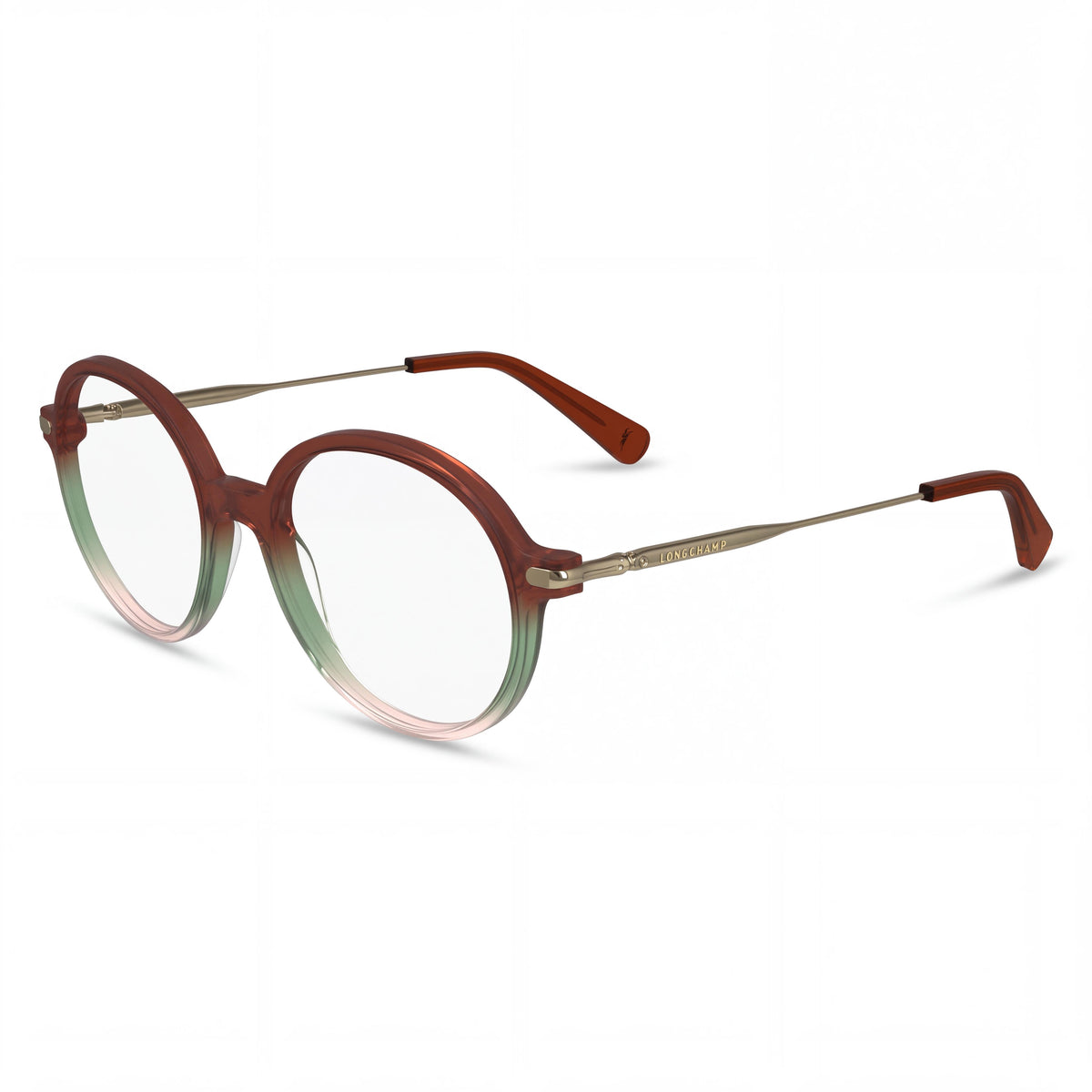 Longchamp Lo2736 Women's Brown Green Rose 50mm, Photo 1