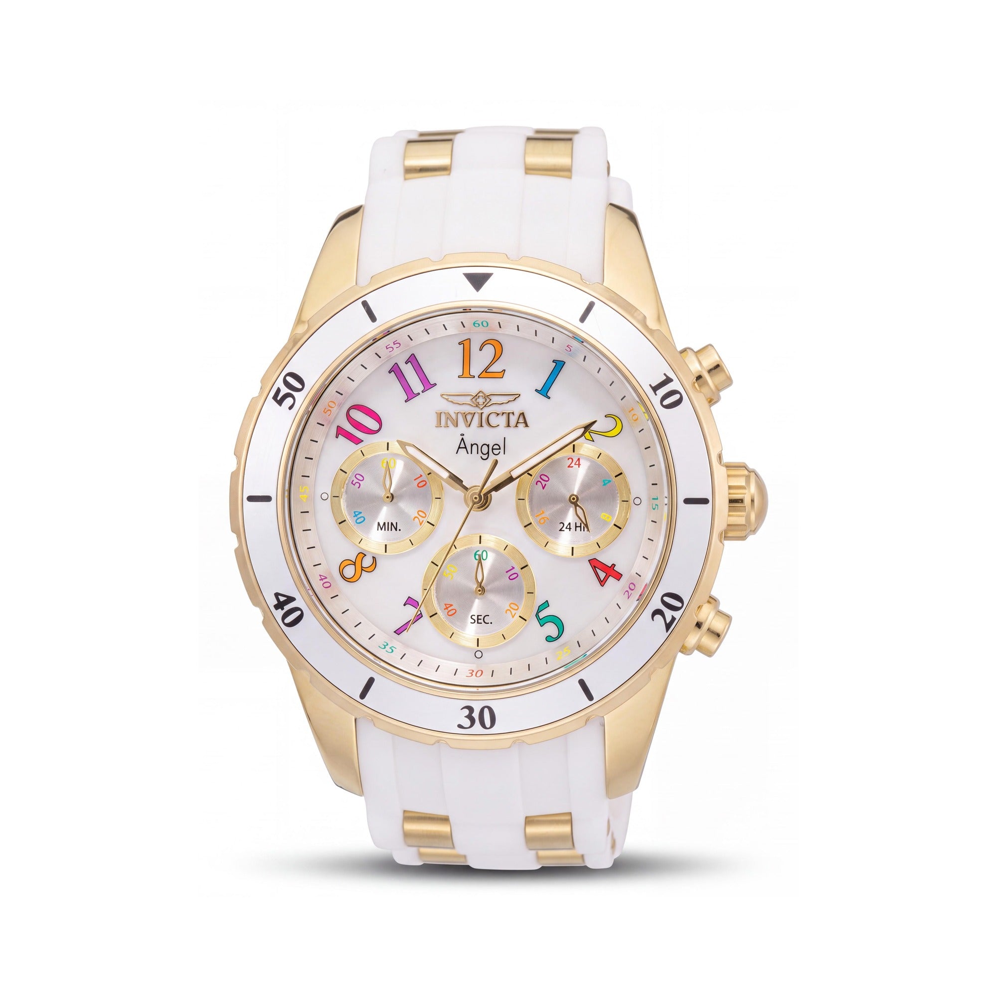 Invicta Angel 49801 Unisex Chronograph Stainless Steel Watch 40mm, Photo 1