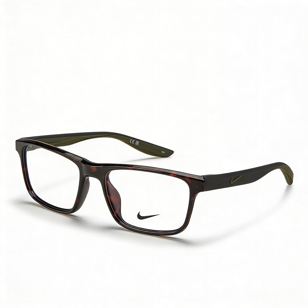 Gafas Nike Modern 7046 unisex con montura de aleación de acero en tortuga mate antracita 54 mm
