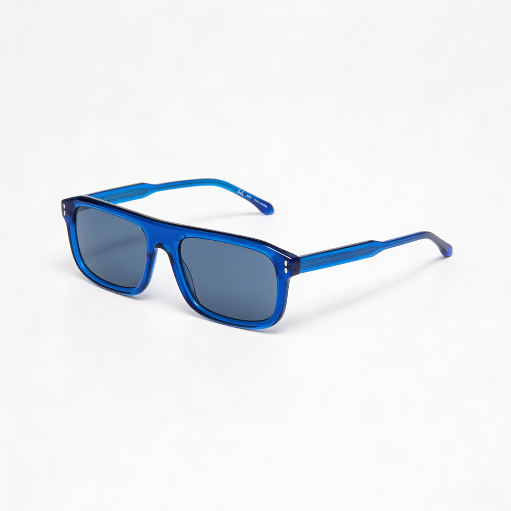 Isabel Marant Thin Fancy Acetate Unisex Blue Plastic Frame UV Protected Sunglasses 56mm