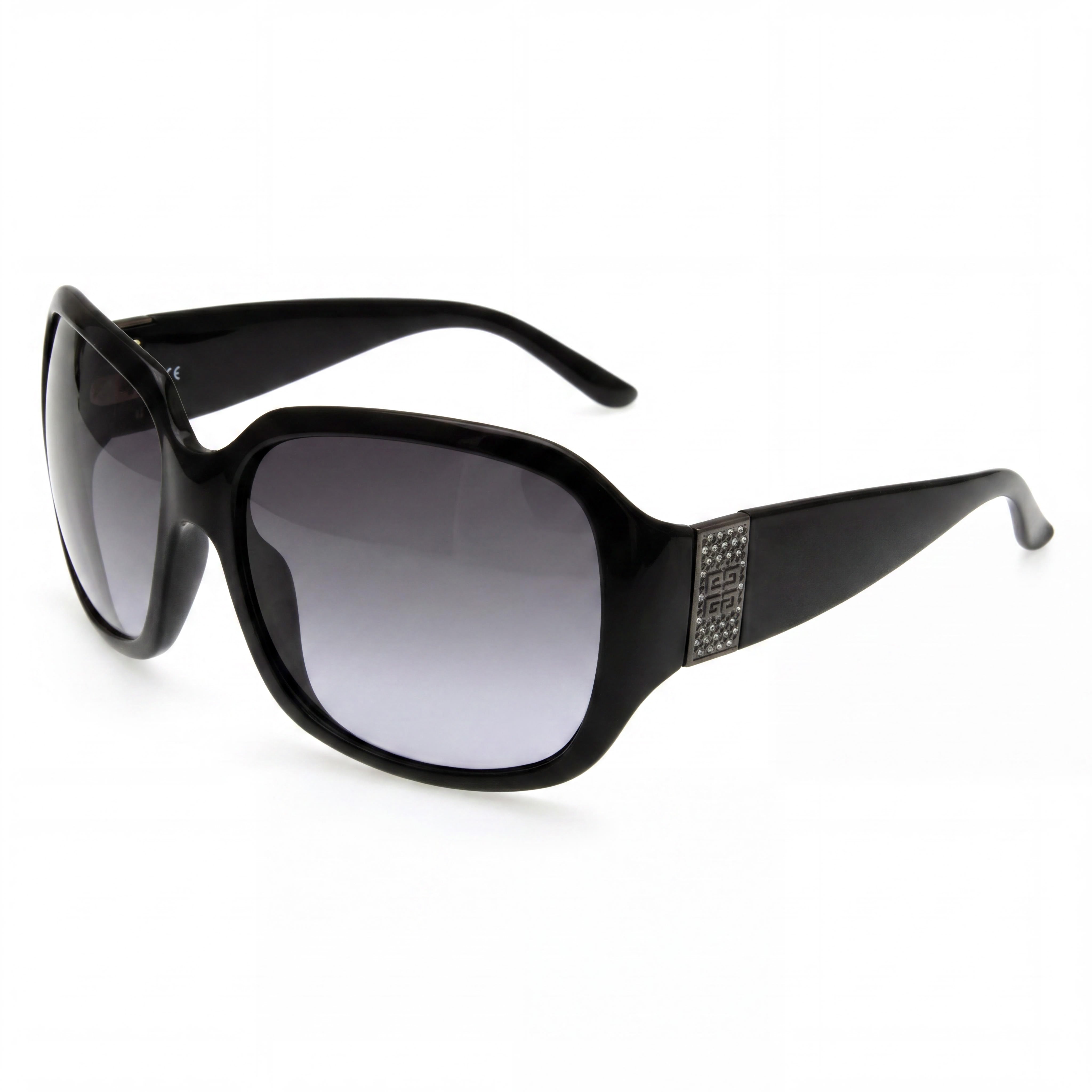 BOSS Audio Systems BOSS 1437 Men's Square Full Rim Acetate Black Horn Frame Polycarbonate Lens 53mm Eyewear, Photo 1