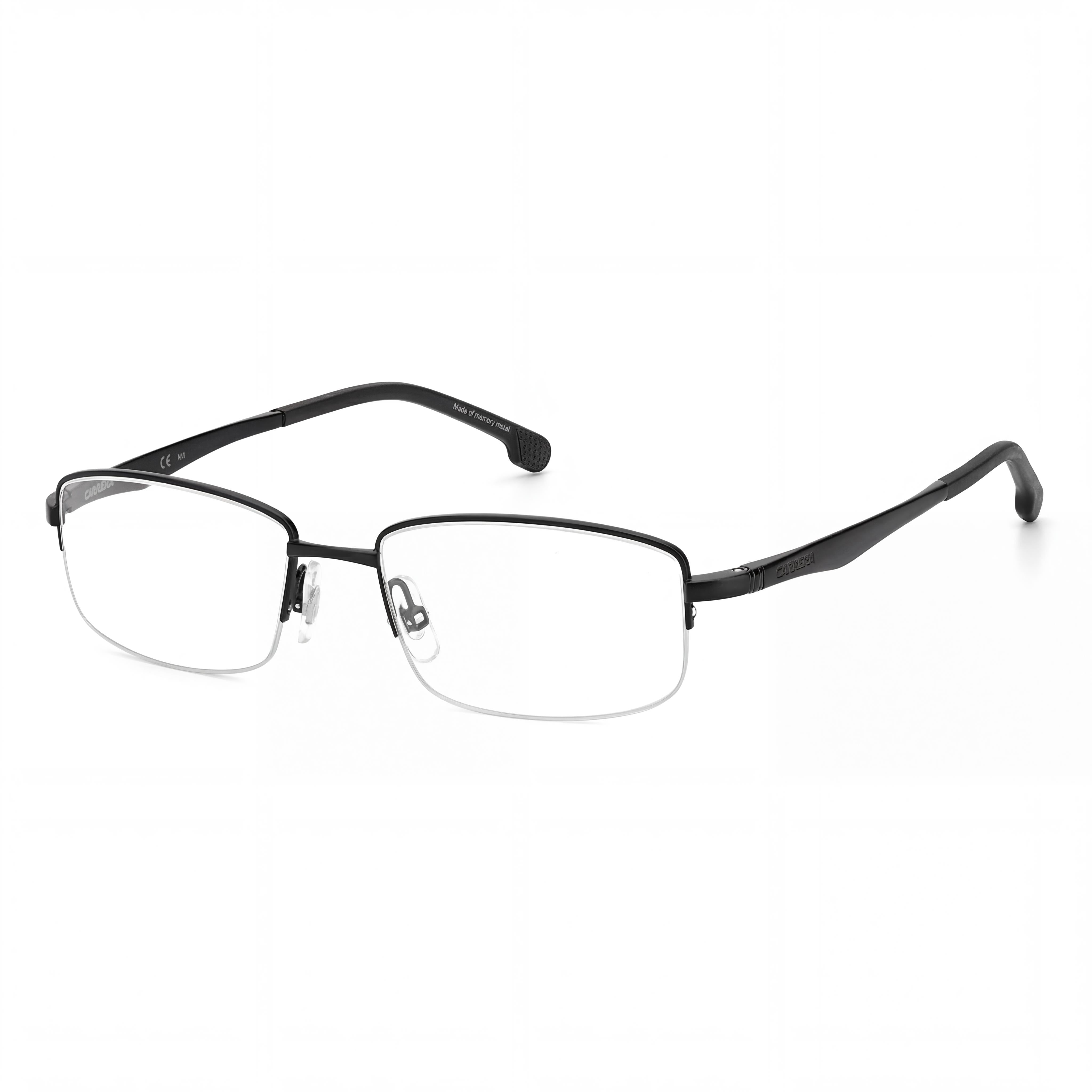 Carrera 8860 Unisex Matte Black Metal Optical Eyeglass Frames for Prescription Lenses 52mm Lens Width, Photo 1