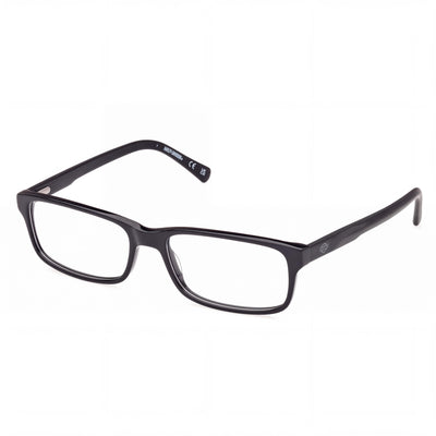 Harley-Davidson Sporty Model Unisex Eyewear featuring a Plastic Frame in Shiny Blue Finish, Size 57/17/145