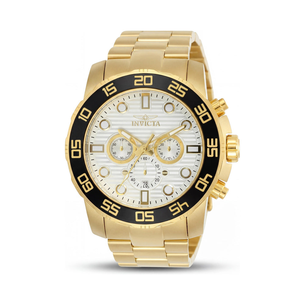 Invicta Pro Diver SCUBA 22229 Men's Silver Stainless Steel Chronograph 50mm
