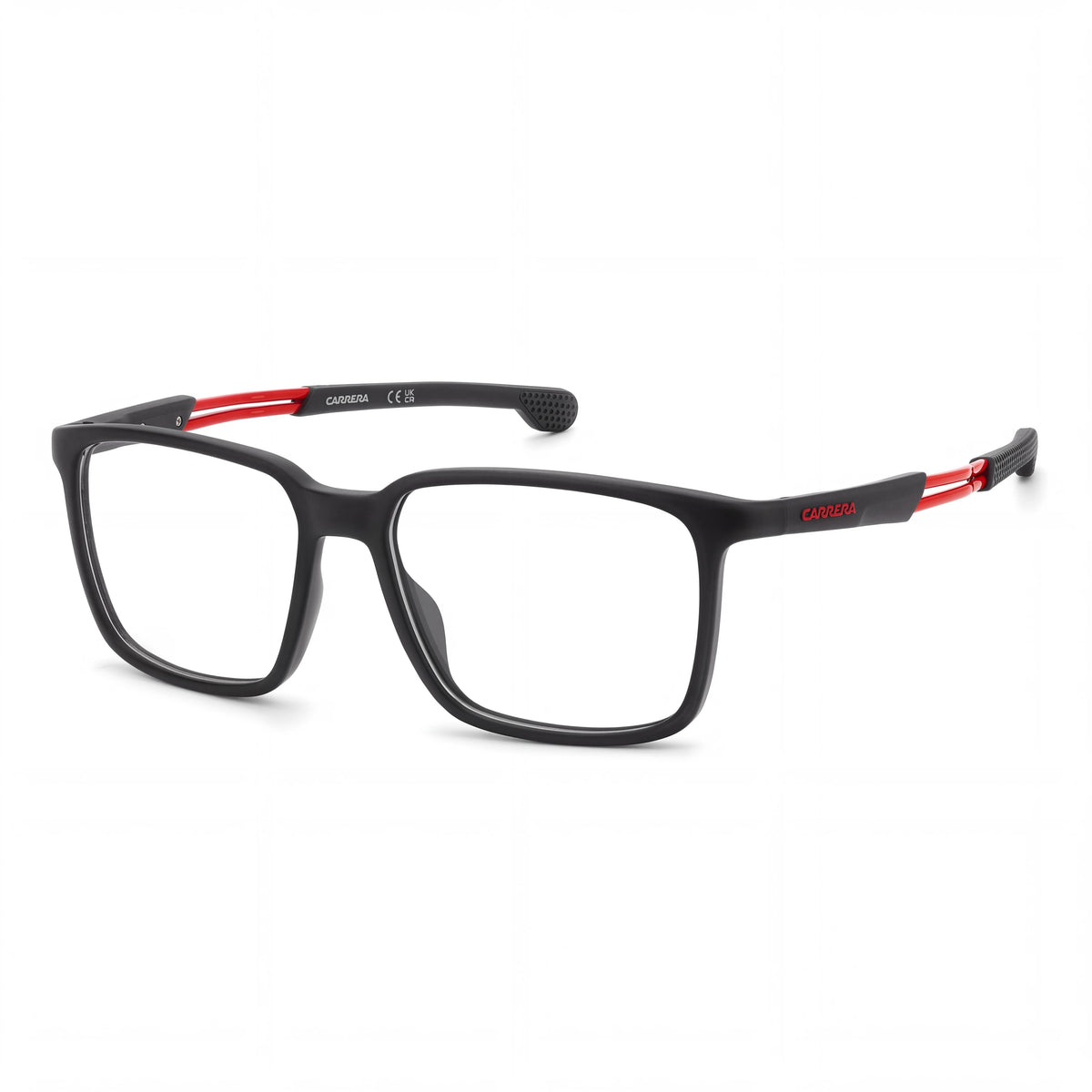 Gafas graduadas Carrera 4415 unisex clásicas rectangulares de poliamida con montura negro mate 54-16-140 mm, Photo 1