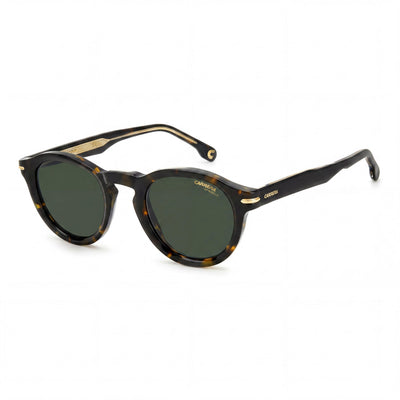 Carrera Casual Men's Full-Rim Pantos Havana Acetate Frame Sunglasses with 100% UV Protection and 48mm Lens Width