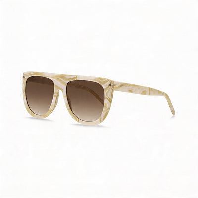 Gafas de sol negras ecológicas para mujer Hugo Boss Modern, aceite, 100 % UV, no polarizadas, 56-19-145 mm