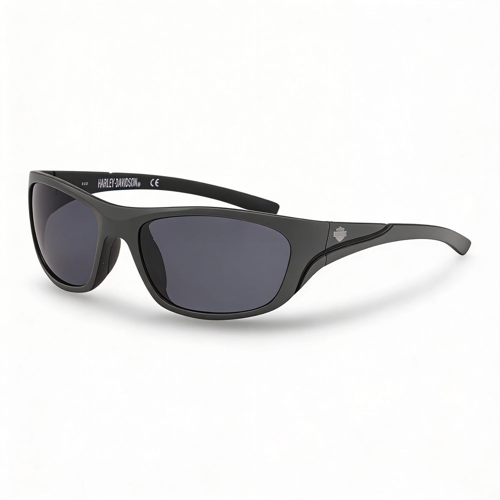 Harley-Davidson para hombre, contemporáneas, armazón gris inyectado, policarbonato ahumado con protección UV, 61-18-125mm