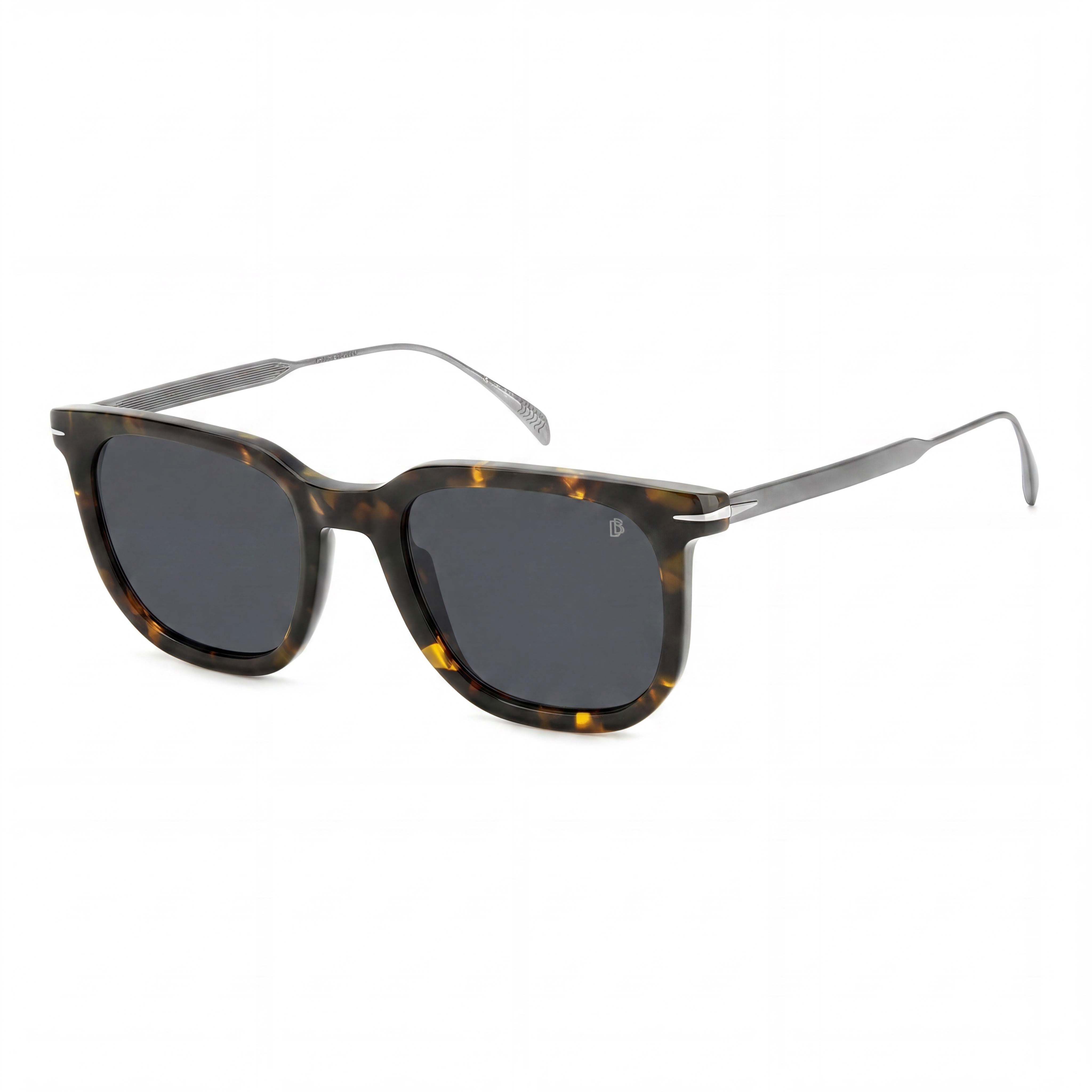 Beckham Casual Women's Havana Dark Ruthenium Sunglasses with Acetate Frame and Titanium Lenses 52mm, Photo 1