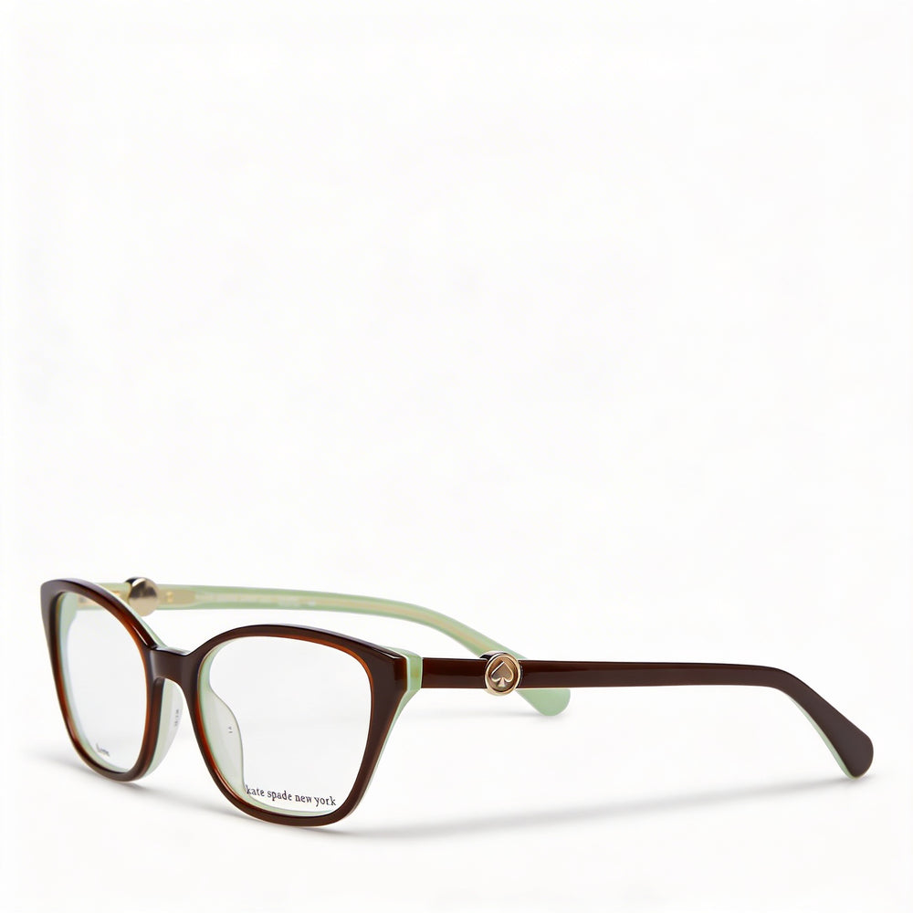 Gafas de sol unisex de plástico marrón Emmalee de Kate Spade New York, 49 mm