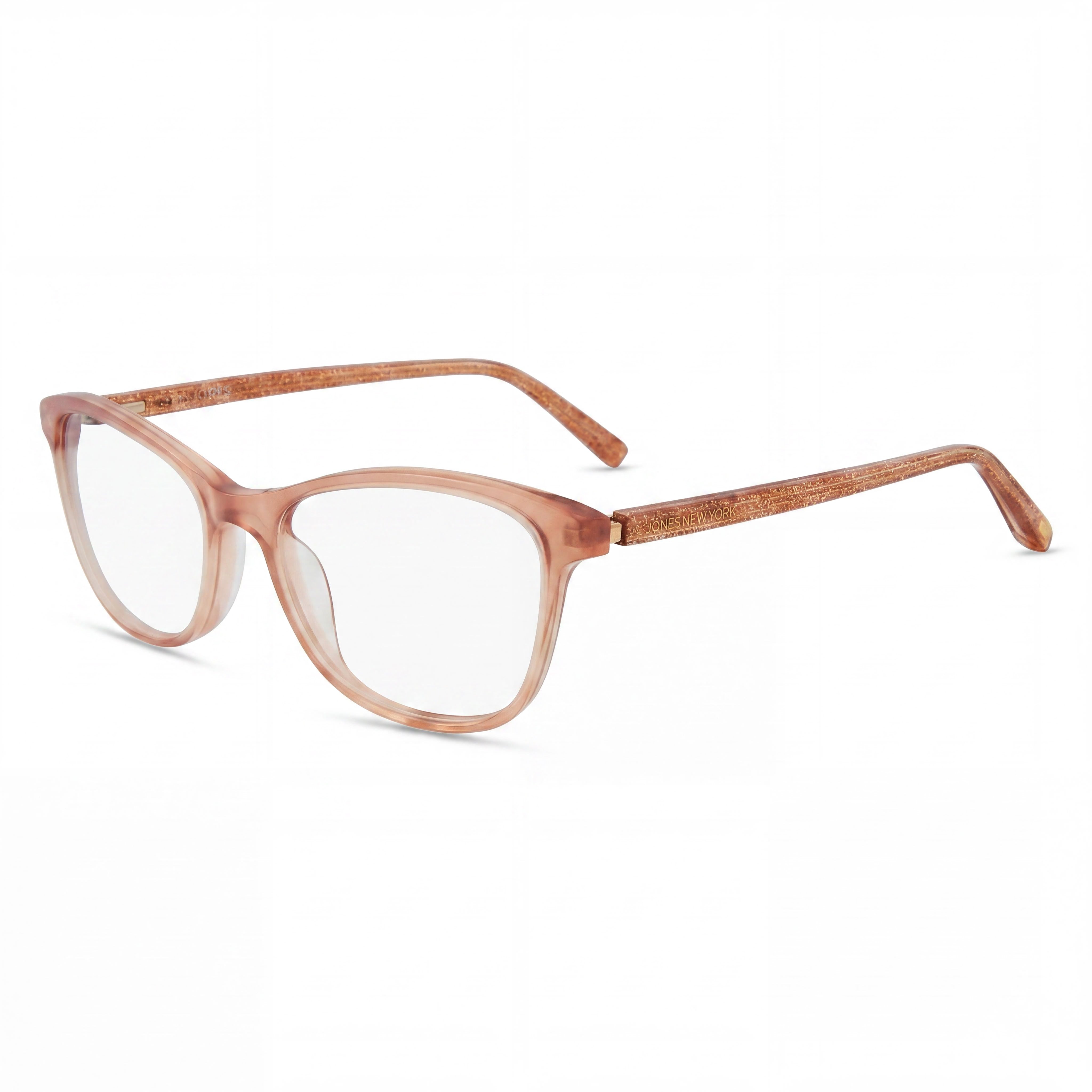 Jones New York J778 Women's Brown Plastic Frame Polarized Polycarbonate Lens Eyewear, Size 52-17-140, Photo 1