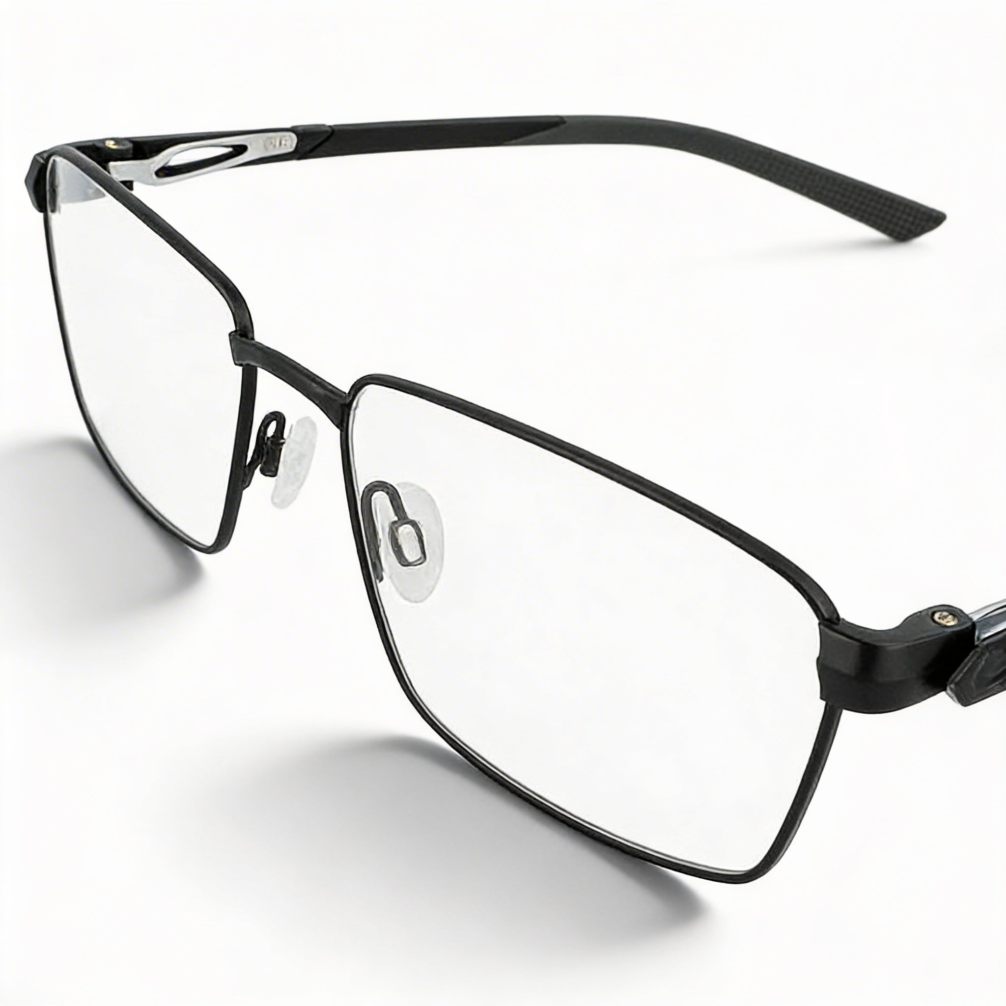 Nike 8140 Unisex Titanium Eyeglasses Satin Black Anthracite 58mm, Photo 2