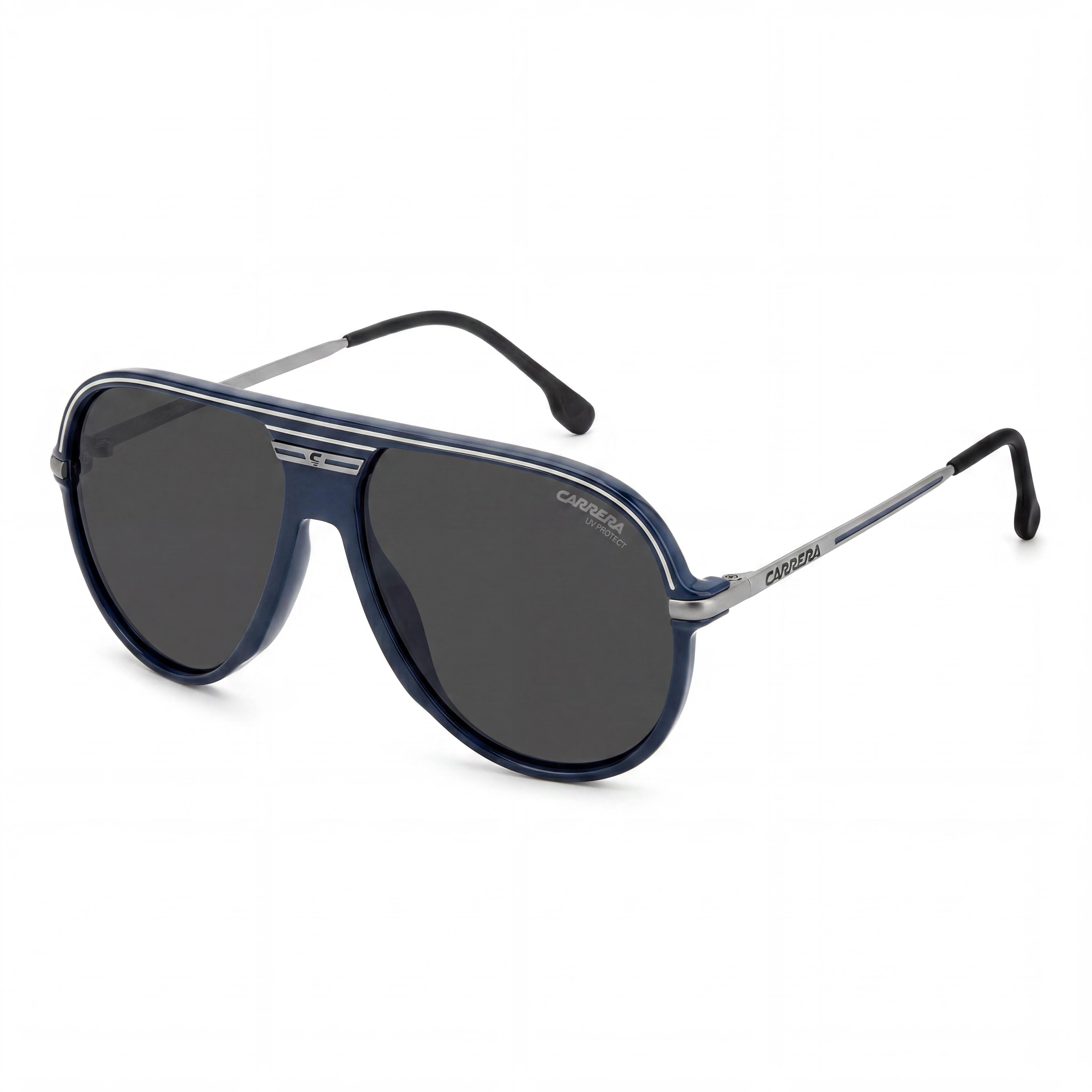 Carrera C Sport 06/S Pilot Women's Foldable Lightweight Blue Plastic 100% UV Sunglasses 61mm, Photo 1