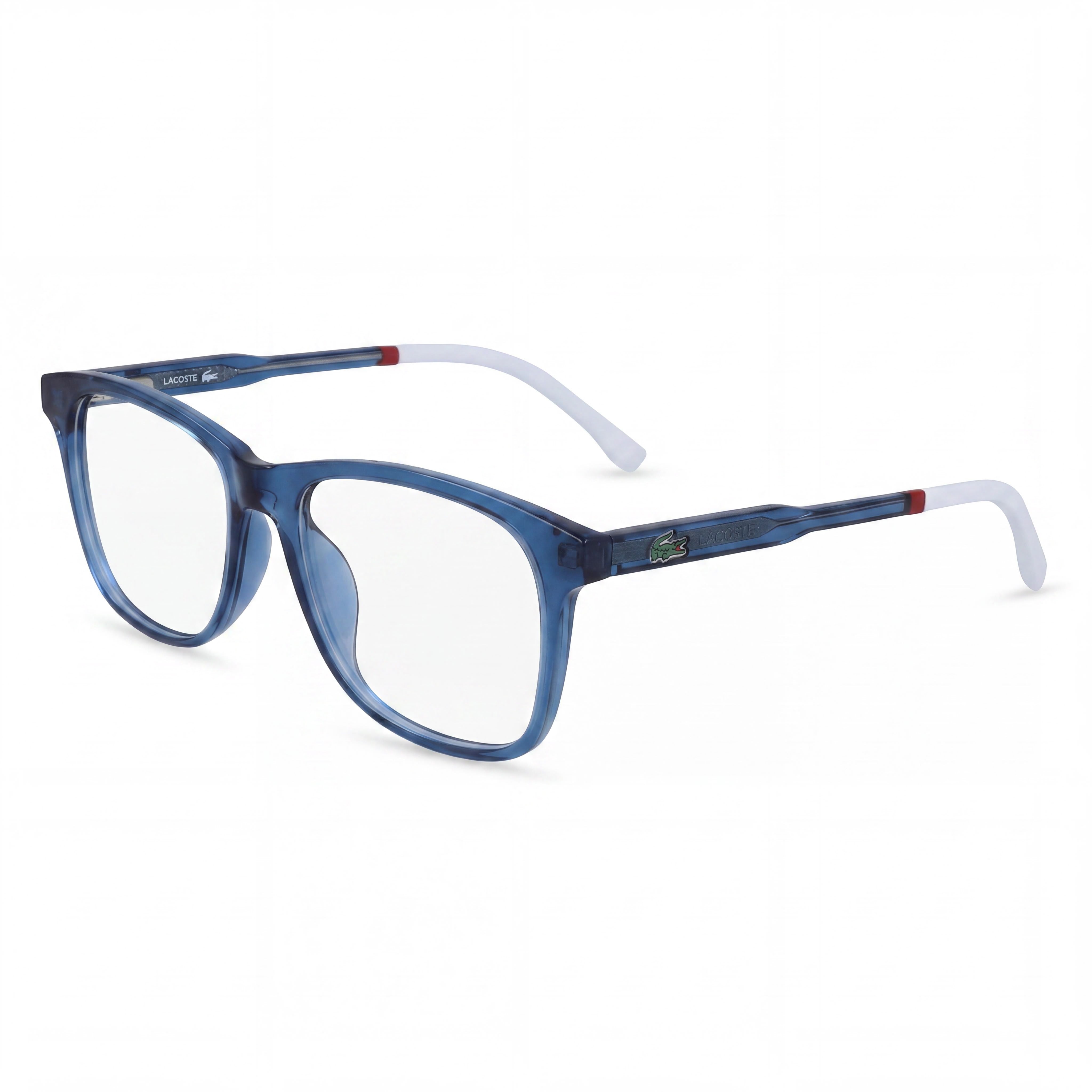 Lacoste L3635 Unisex Eyewear, Featuring Blue Metal Frame, Polycarbonate Lenses, Size 49-15-130mm, Photo 1
