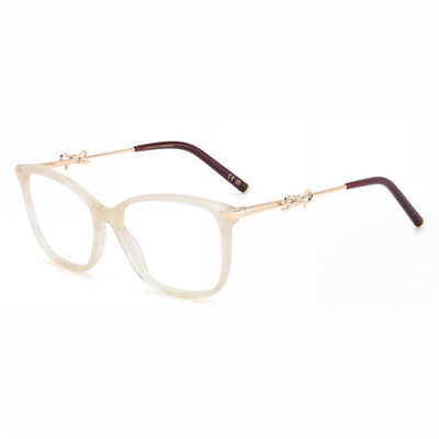 Carolina Herrera 0218 Women’s Contemporary Sunglasses, White Marble Eco Acetate Frame, 55mm