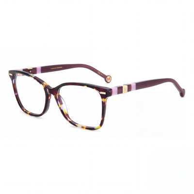 Gafas de sol Carolina Herrera Her 0108 para mujer, montura de acetato negra y nude con lentes de policarbonato de 54 mm