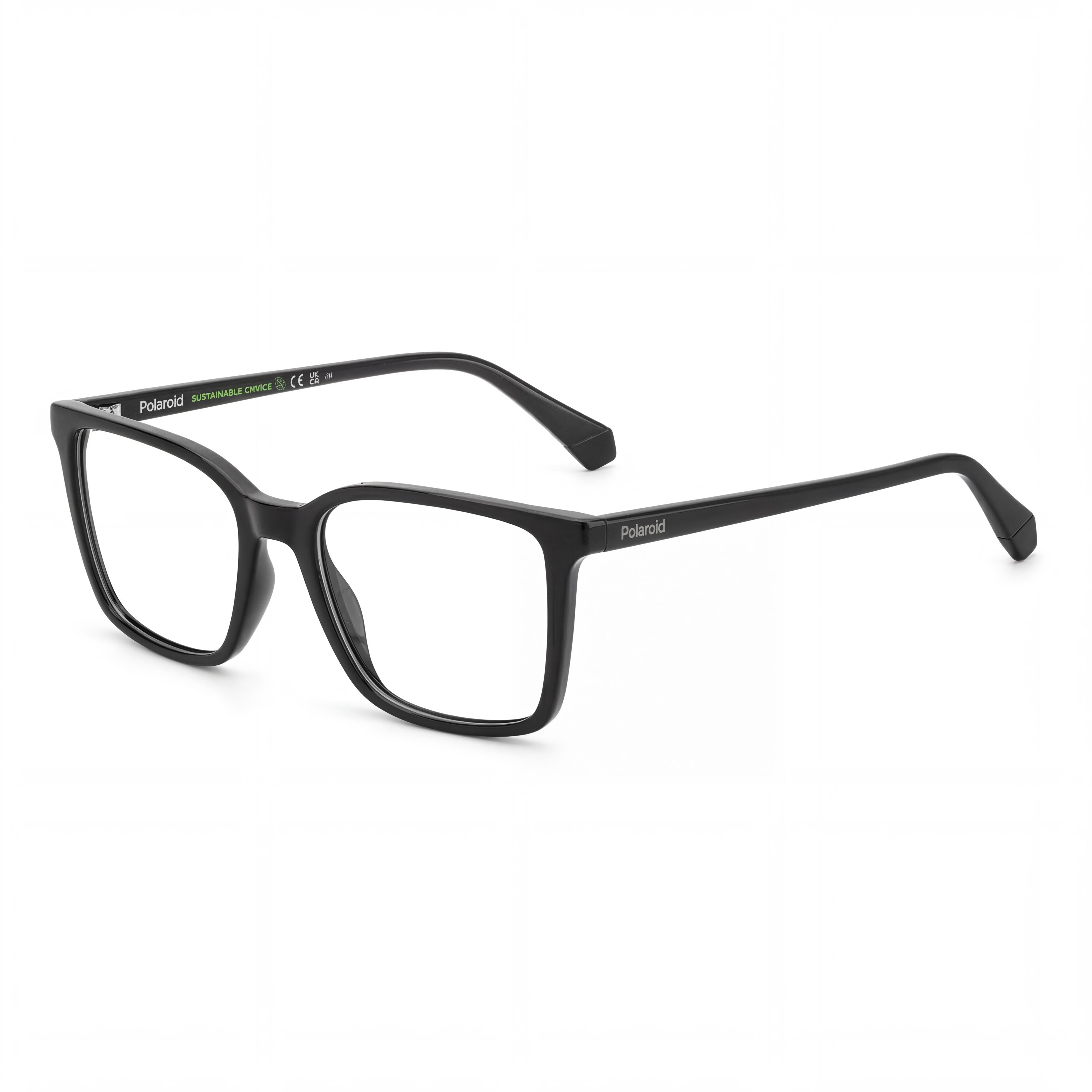 Polaroid Modern Women's Black ECO POLYAMIDE Frame Sunglasses 51-18-140, Photo 1