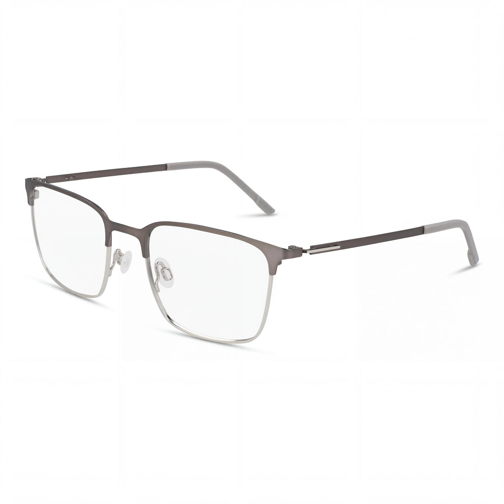 Gafas Flexon E1140 de acetato unisex con lentes de policarbonato, color gris plomo mate, 54 mm