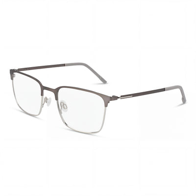 Gafas Flexon E1140 de acetato unisex con lentes de policarbonato, color gris plomo mate, 54 mm