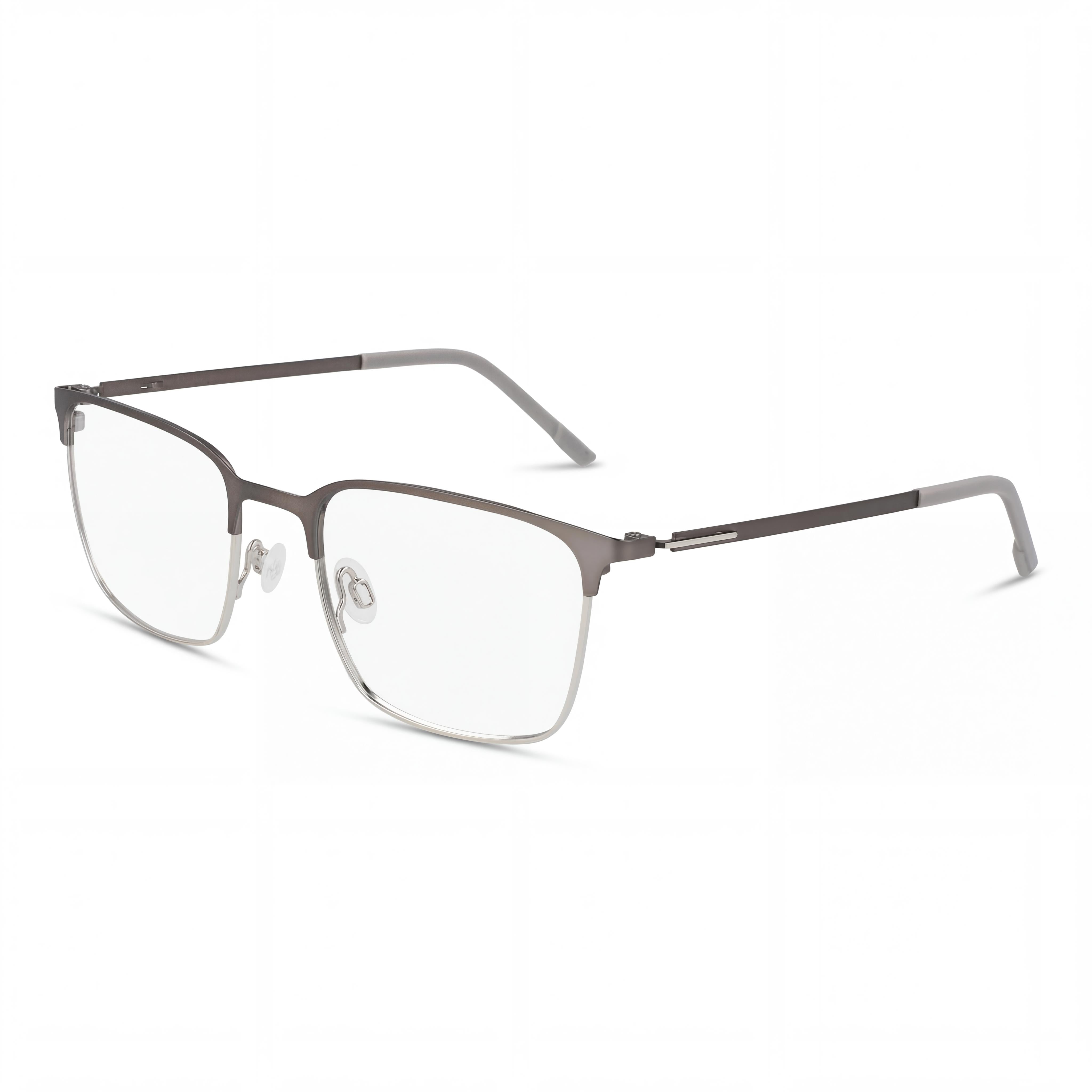 Gafas Flexon E1140 de acetato unisex con lentes de policarbonato, color gris plomo mate, 54 mm, Photo 1