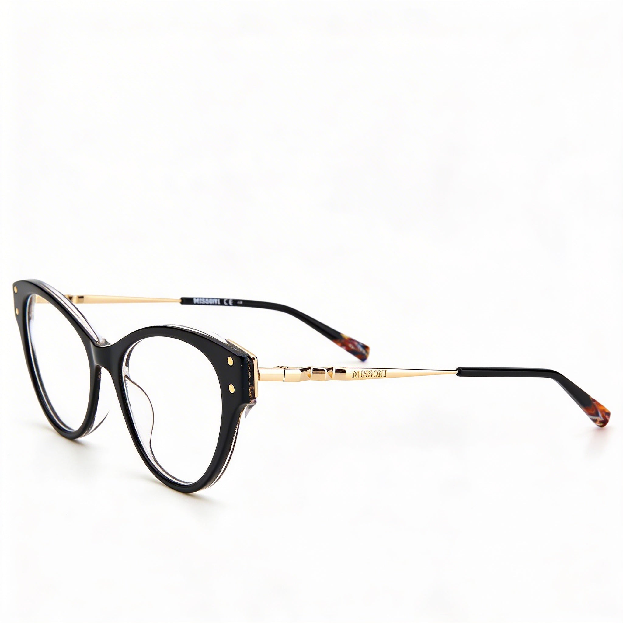 Missoni Mis 0044 Women's Modern Style Polyamide Frame Black Non-polarised Polycarbonate Lens Sunglasses 52mm, Photo 1