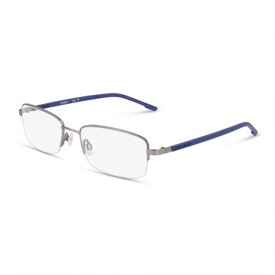 Gafas Flexon H6079 para hombre, montura de acetato satinado color bronce y lentes de policarbonato, 52-19-145
