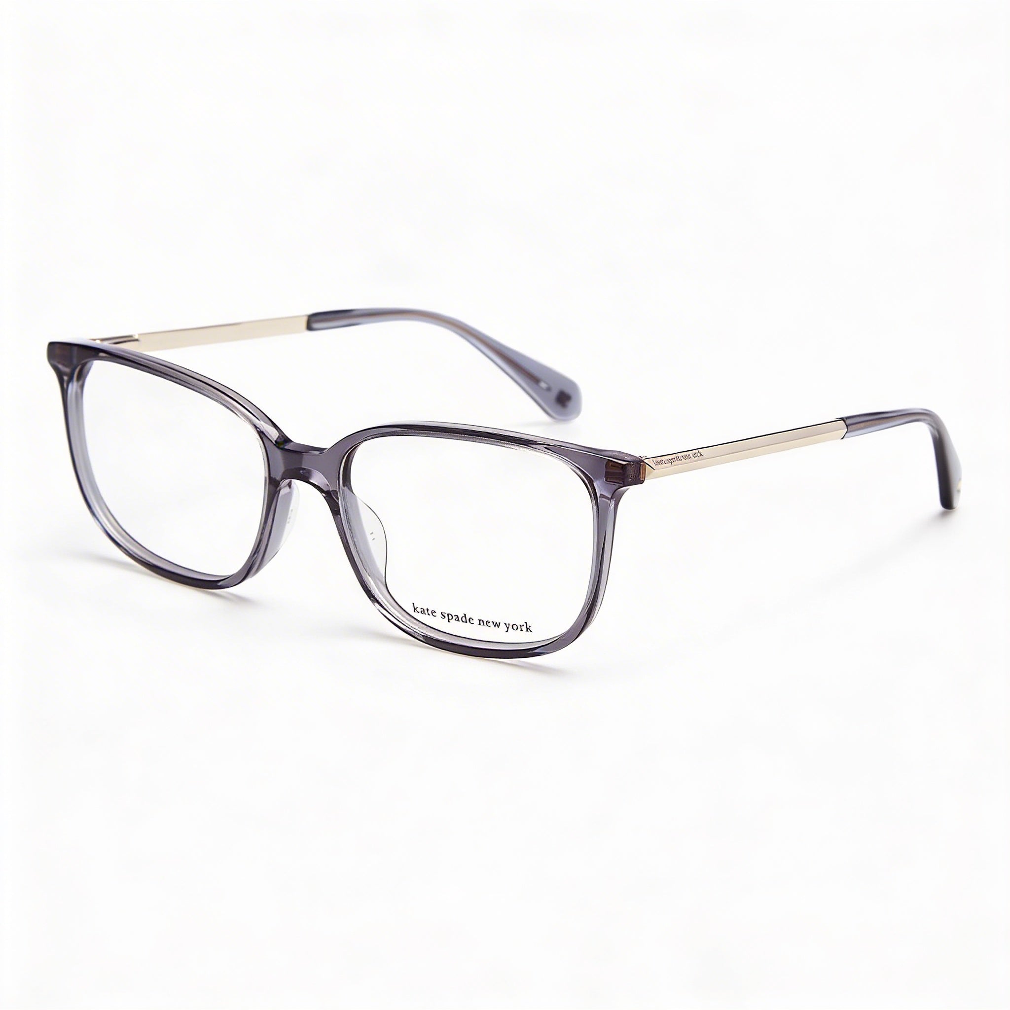 kate spade new york Women's Modern Eyewear with Grey Frame and Polycarbonate Lenses - 50mm, Photo 1