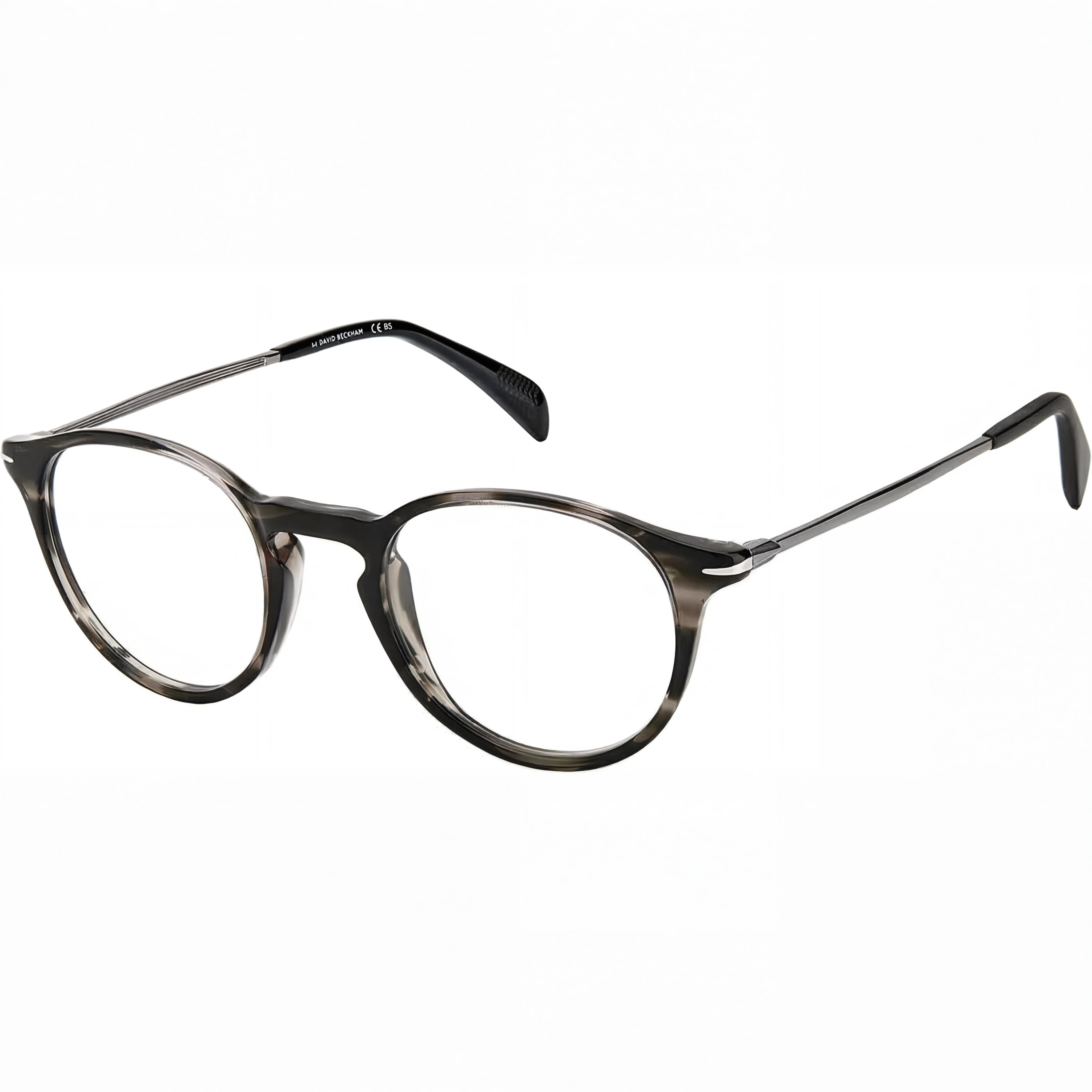 Gafas de sol unisex David Beckham DB 1049 de plástico con montura de cuerno gris de 48 mm, Photo 1