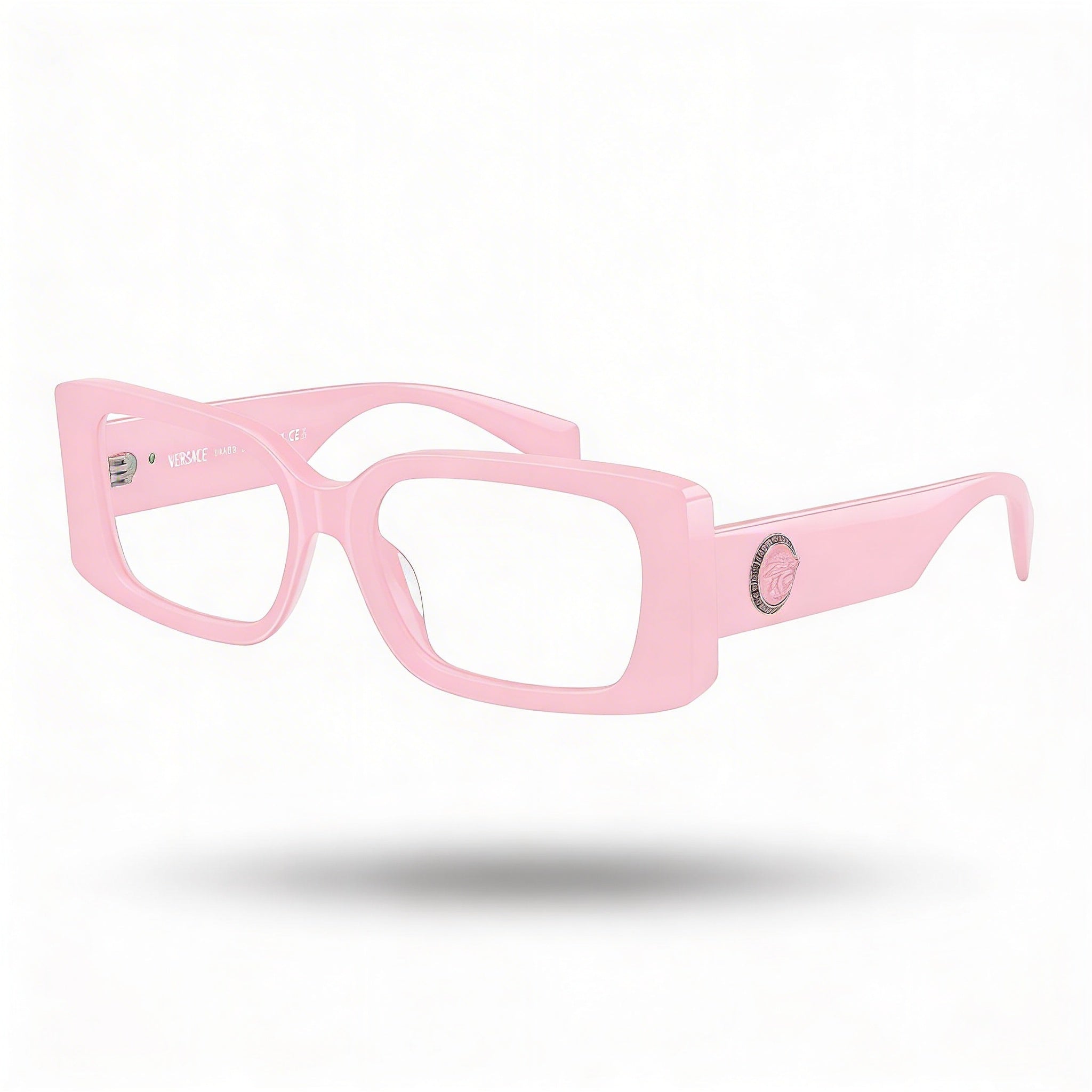 Gafas de sol Versace Ve 3362u para mujer, montura de acetato rosa, ancho de lente 51mm, puente 17mm, patillas 140mm, Photo 3