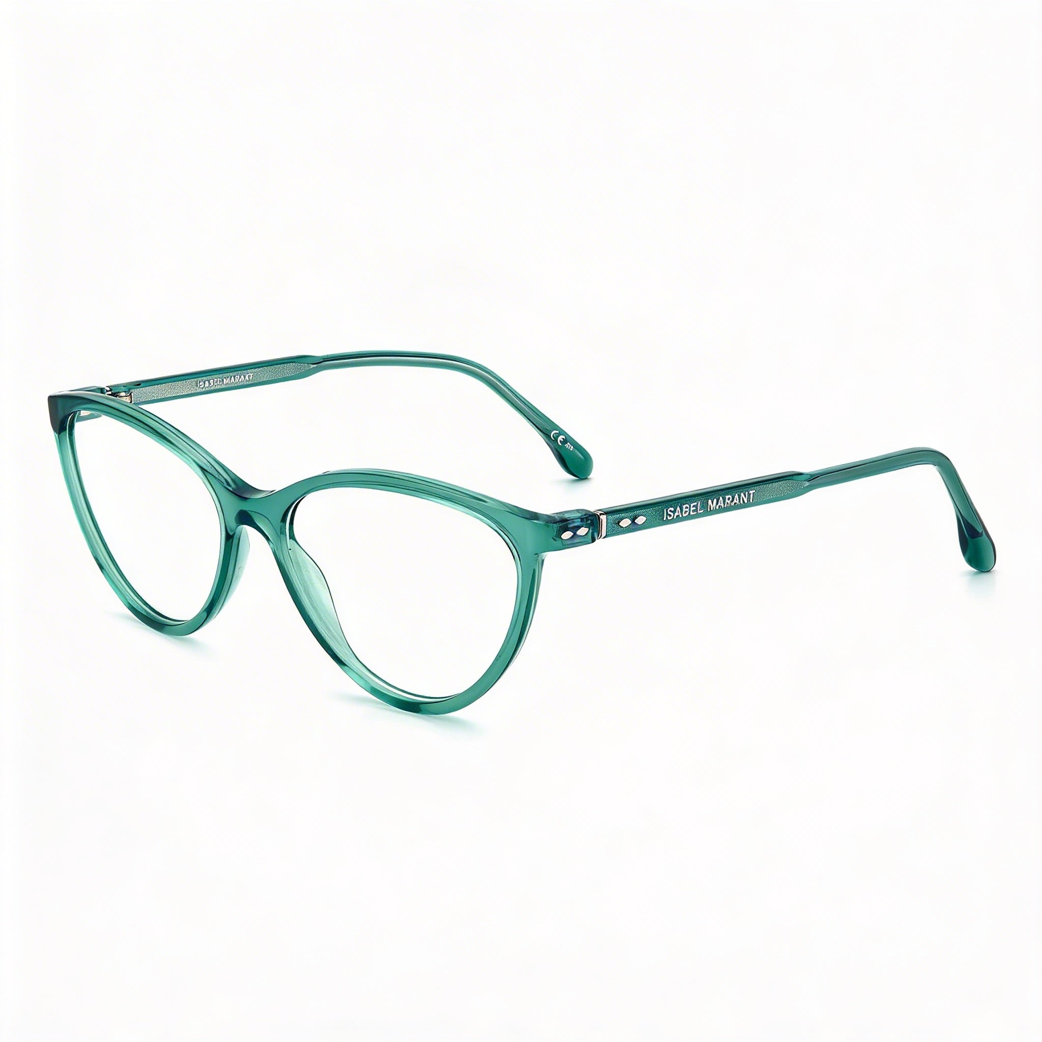 Isabel Marant Im 0065 Women's Teal Acetate Frame Sunglasses with Polycarbonate Lenses, 55-16-140mm, Photo 1