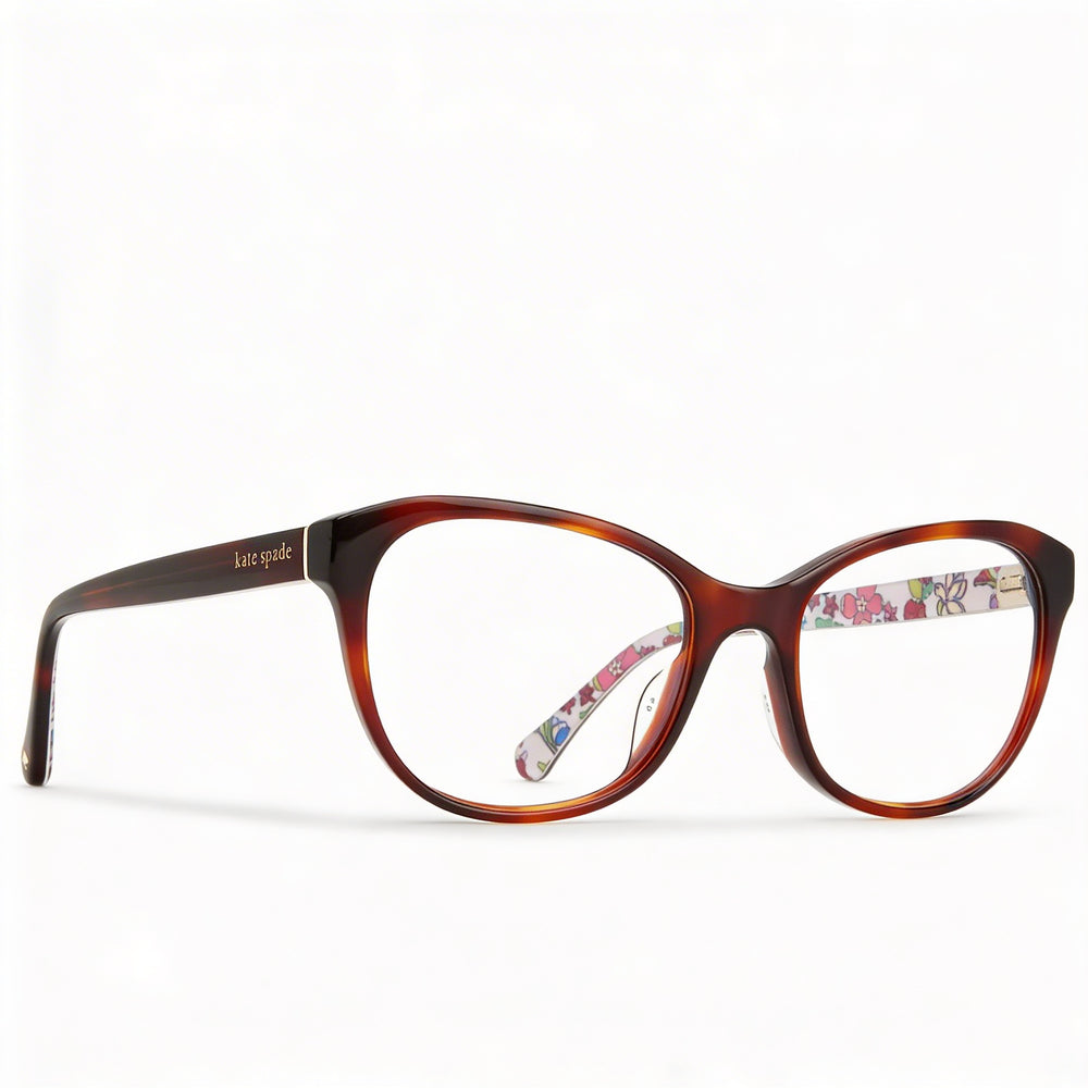 Kate Spade New York Nataly Women's Multicolored Plastic Frame with Clear Plastic Lenses 51-17-140